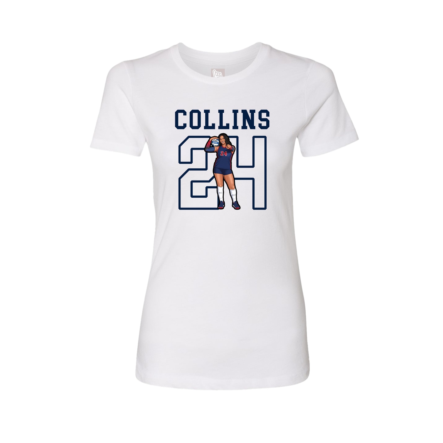 Fitted Women's Tee — Shirsey in White