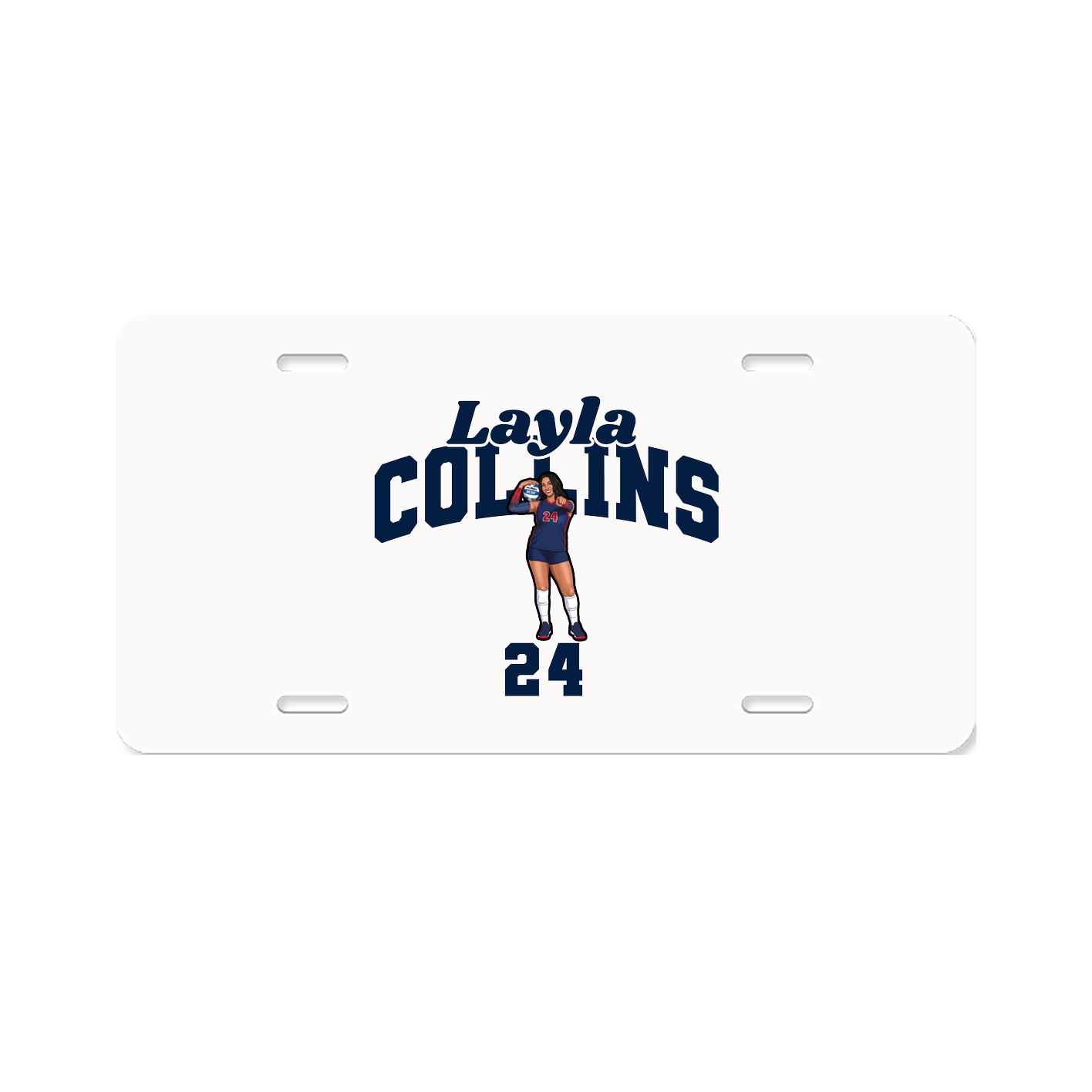 License Plate — Signature Arch in Classic