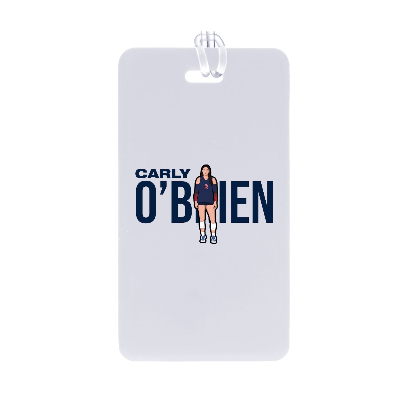 Bag Tag — Player Name in Classic