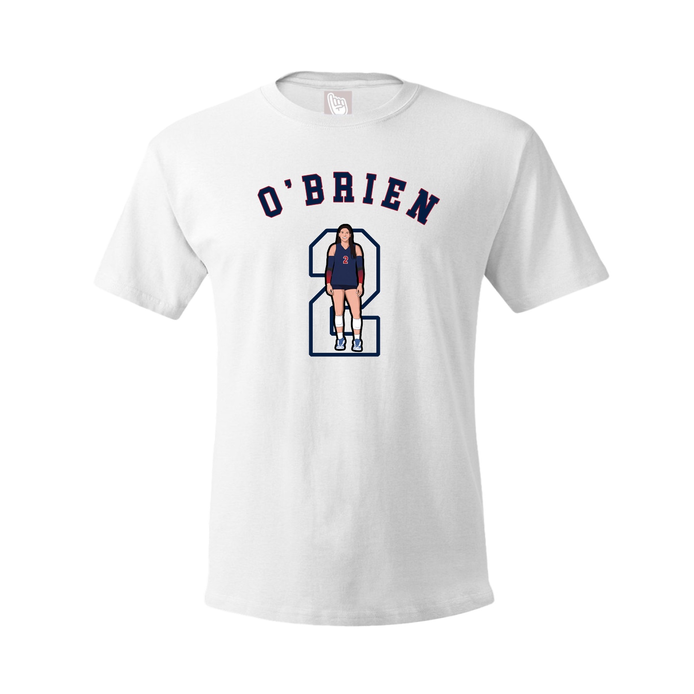 Tee — Shirsey Arch in White