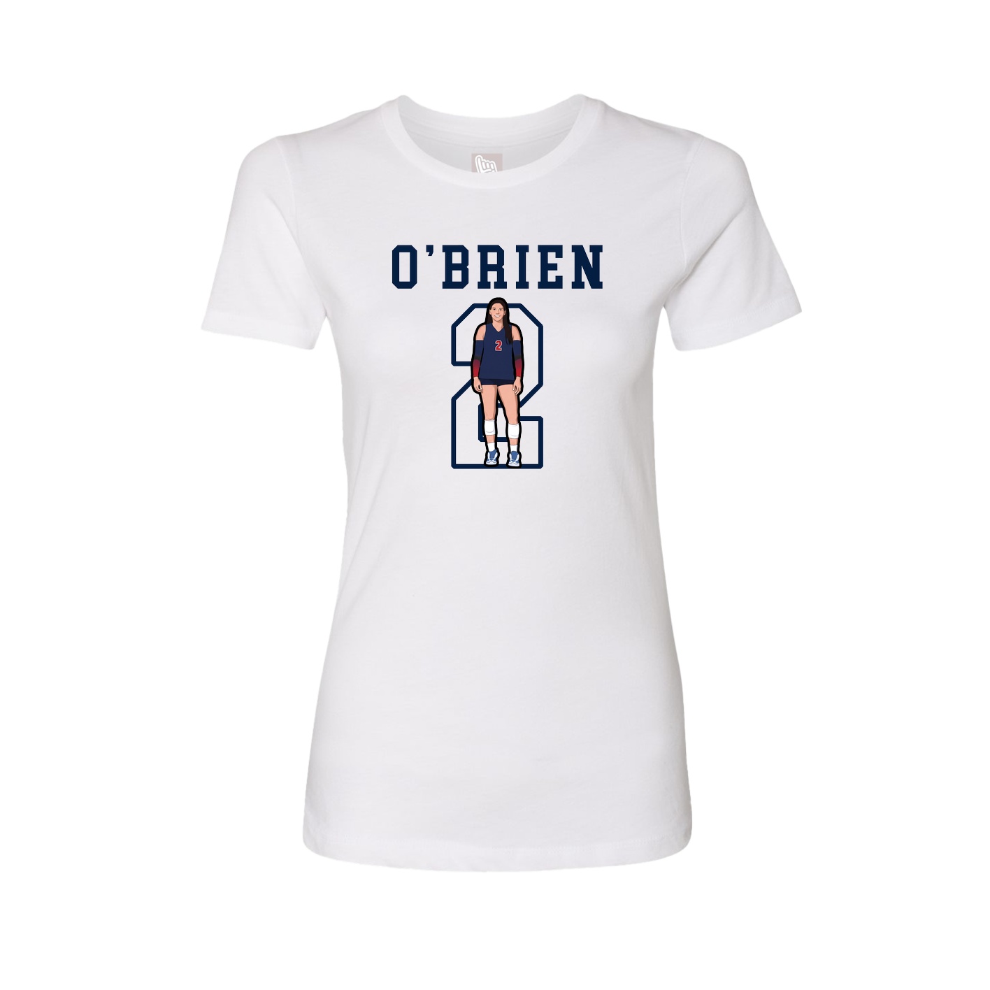 Fitted Women's Tee — Shirsey in White