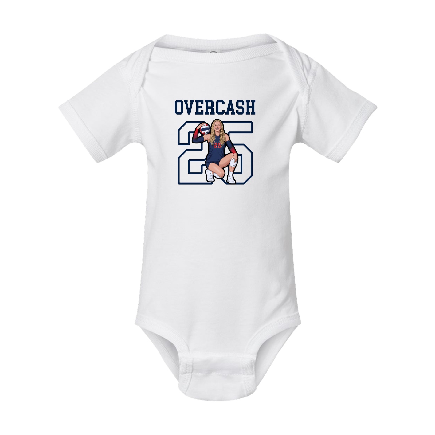 Baby Onesie — Shirsey in White