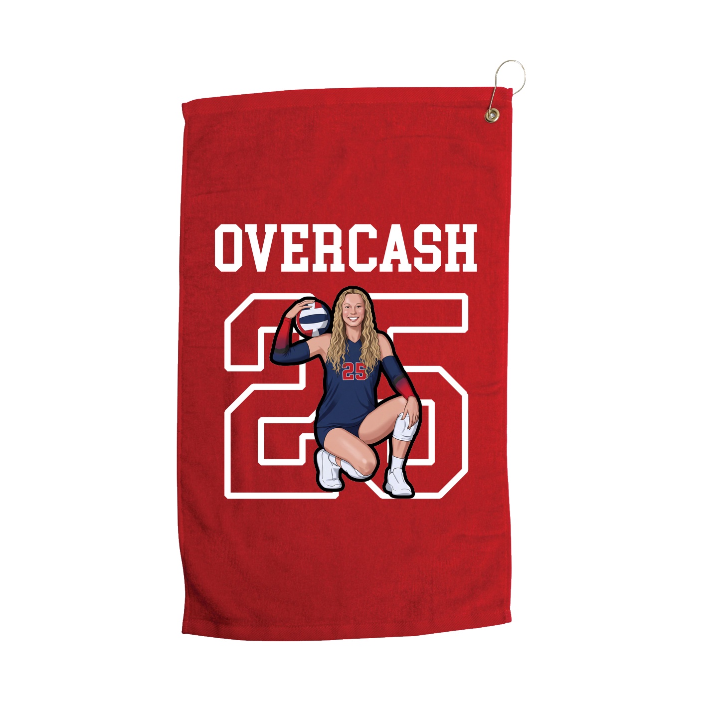 Golf Towel — Shirsey in Red