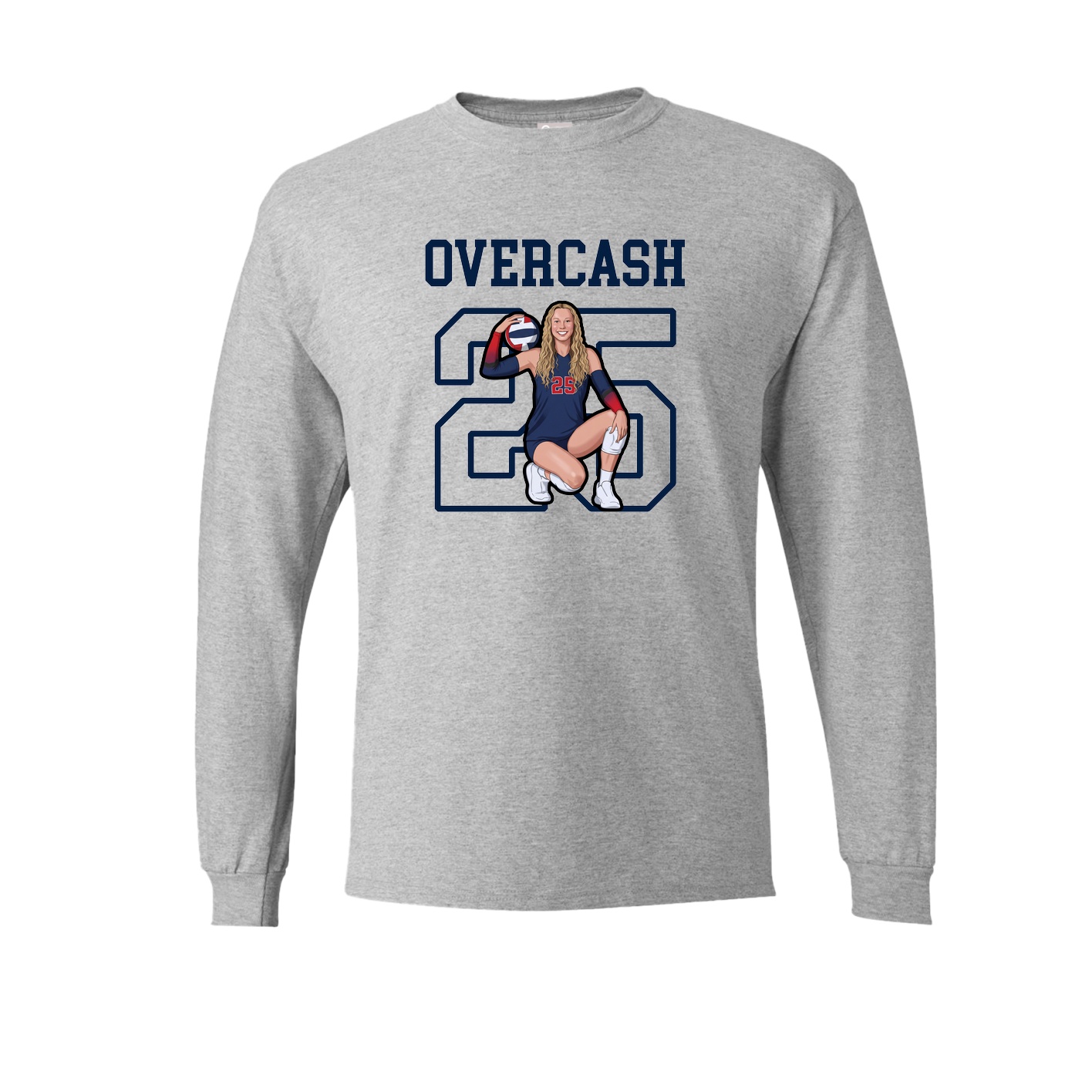 Long Sleeve Tee — Shirsey in Grey