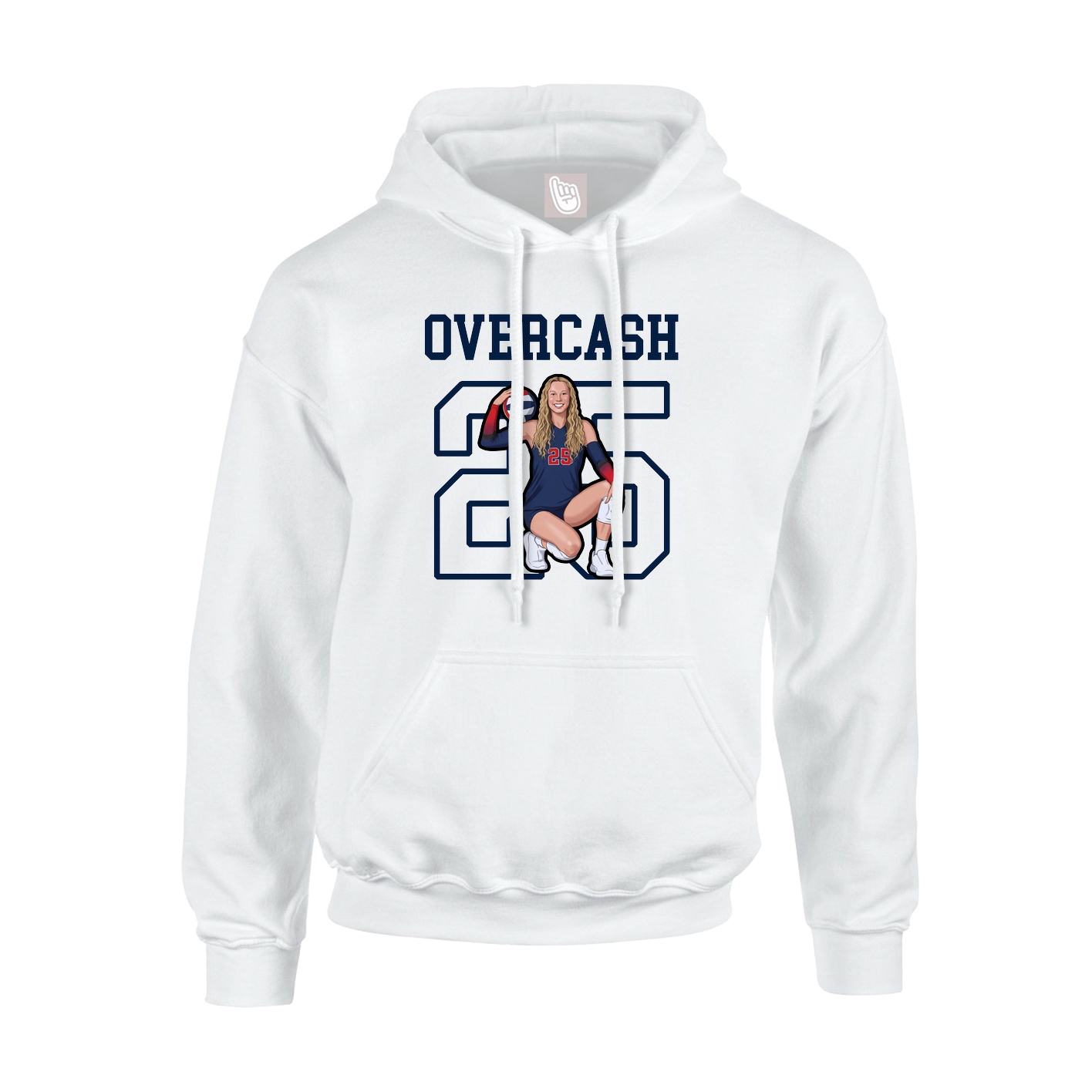 Youth Hoodie — Shirsey in White