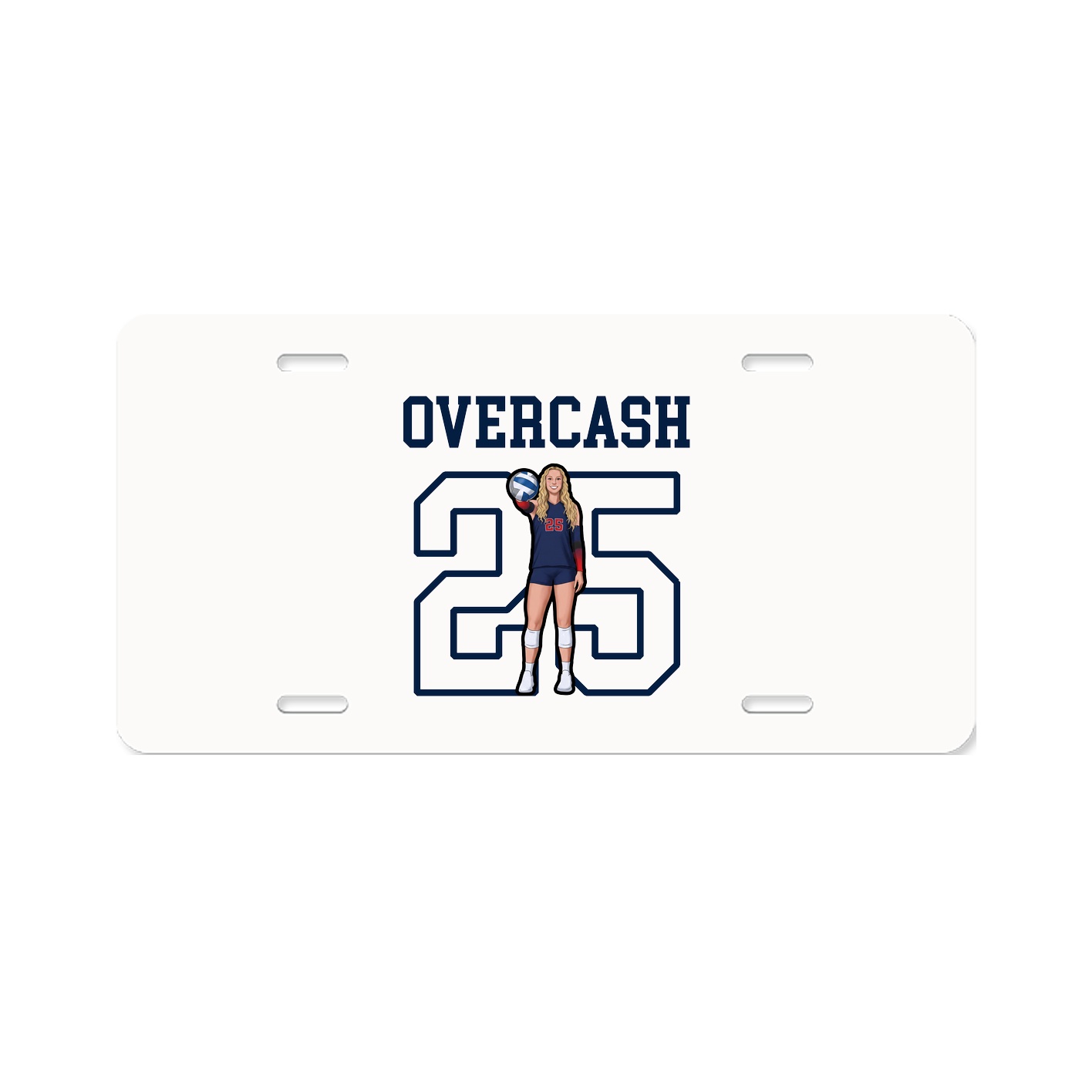 License Plate — Shirsey in Classic