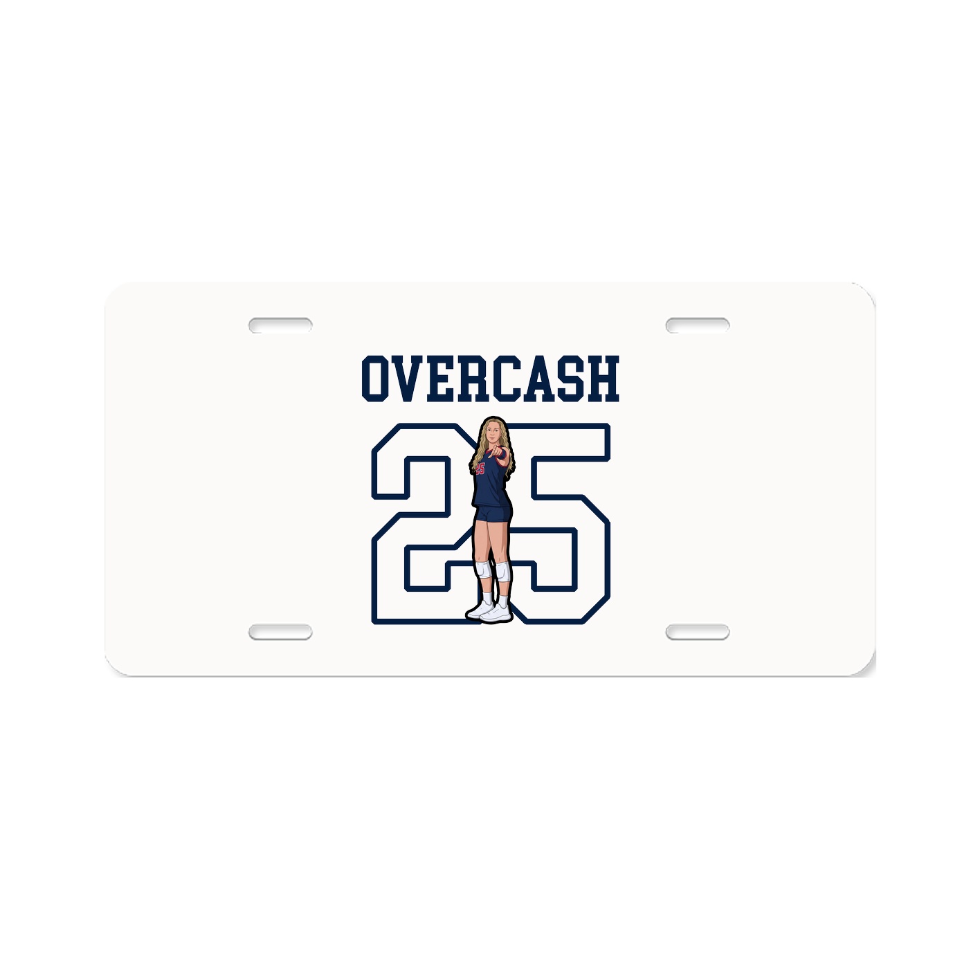 License Plate — Shirsey in Classic