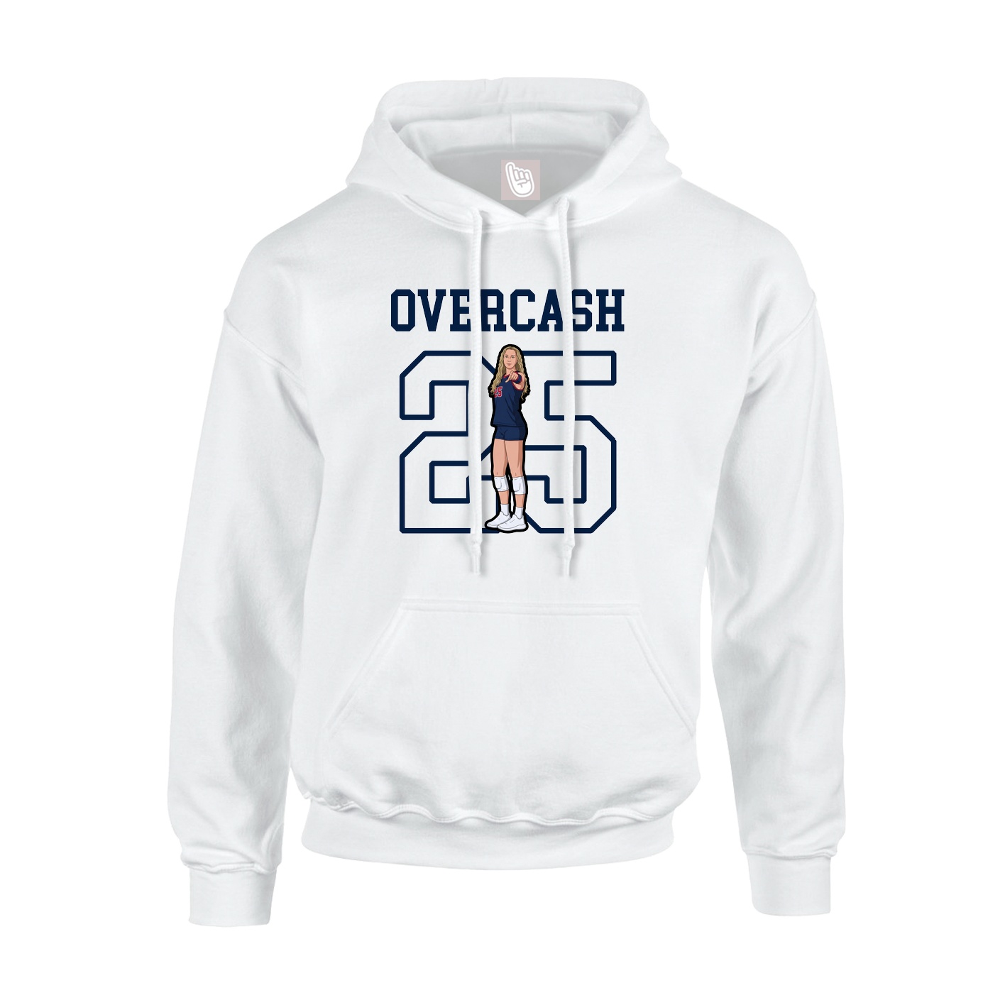 Youth Hoodie — Shirsey in White