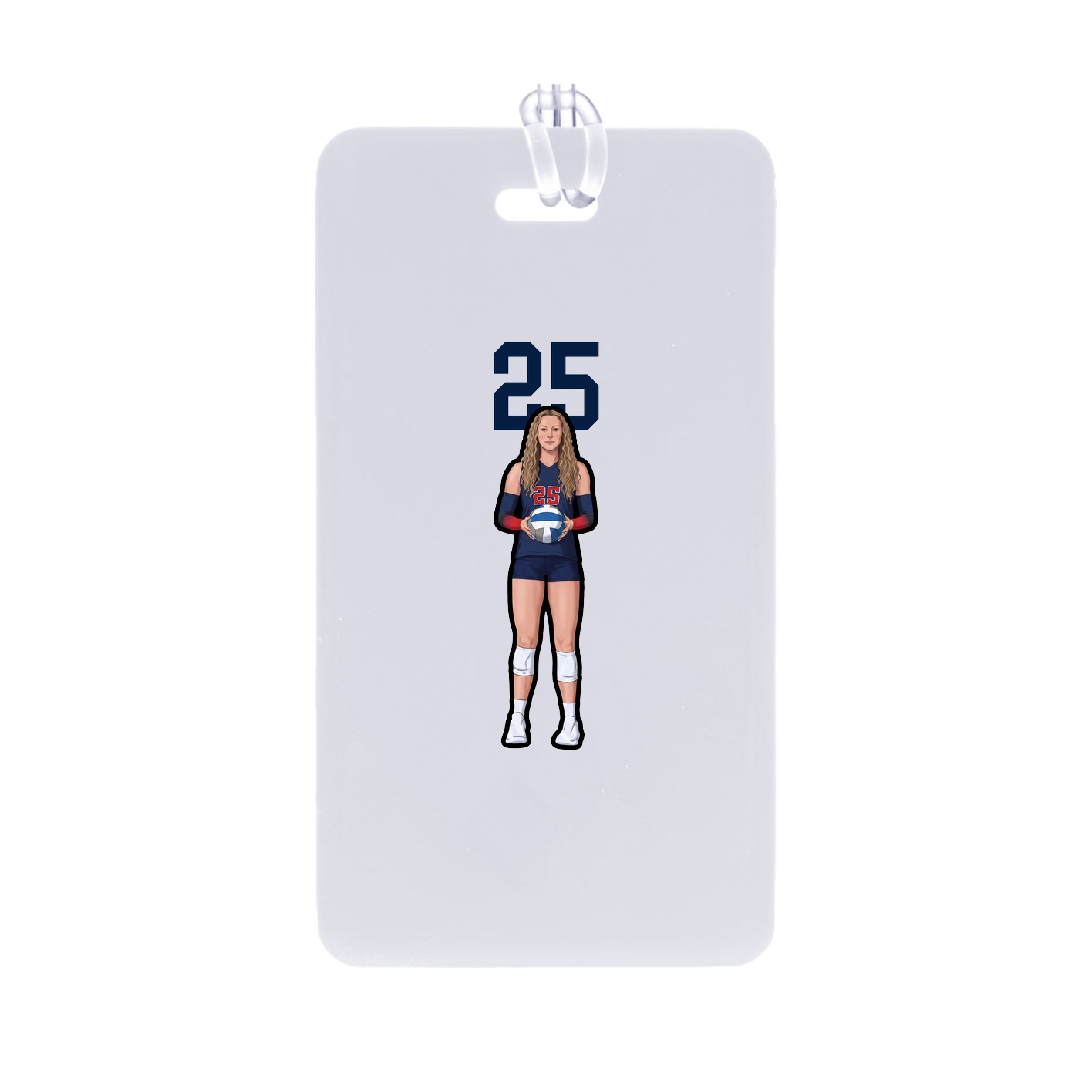 Bag Tag — Number Top in Classic