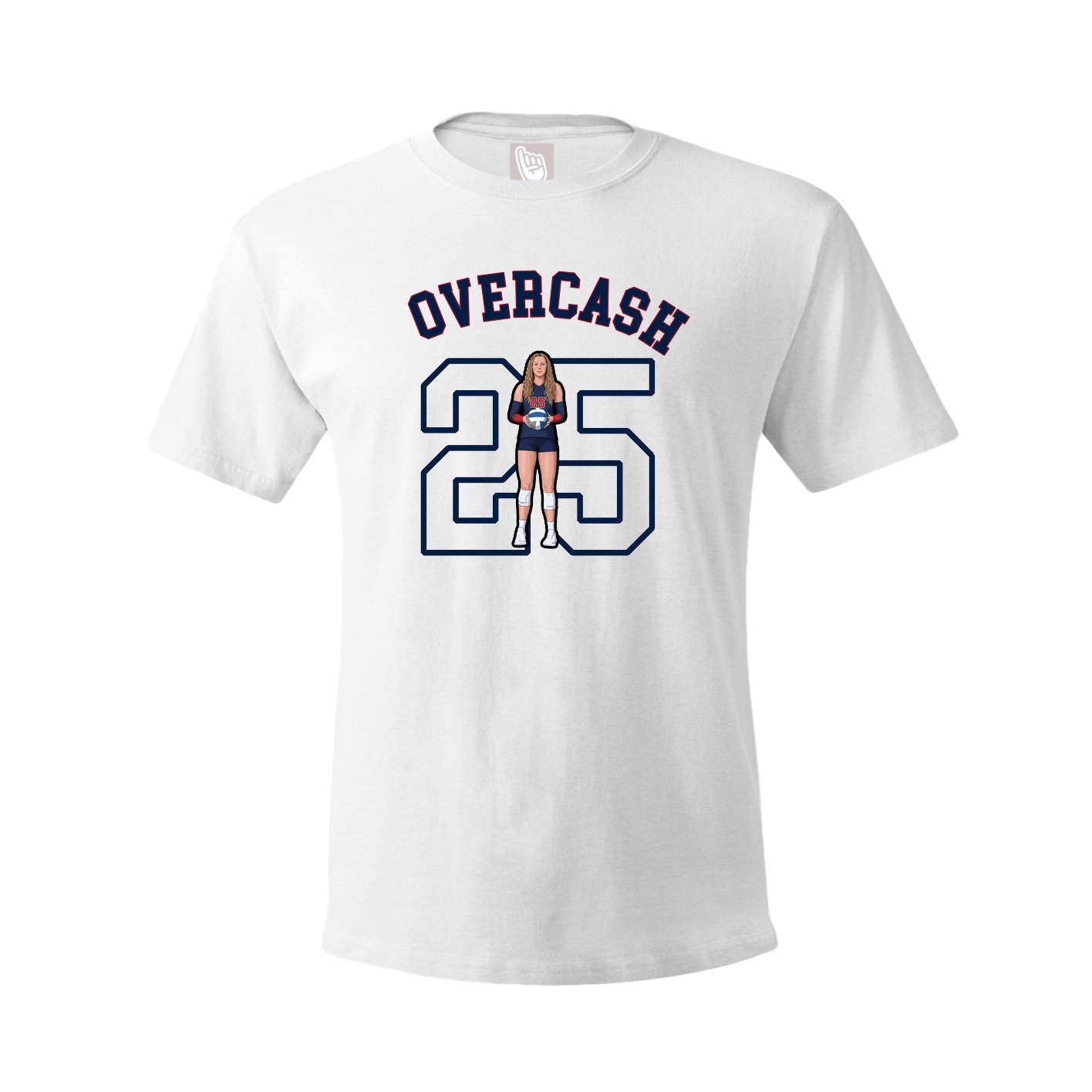 Youth Tee — Shirsey Arch in White