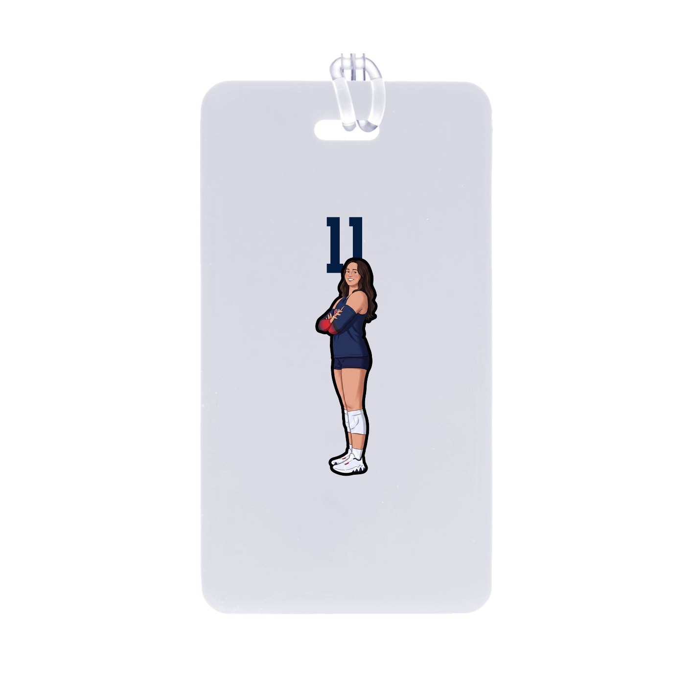 Bag Tag — Number Top in Classic