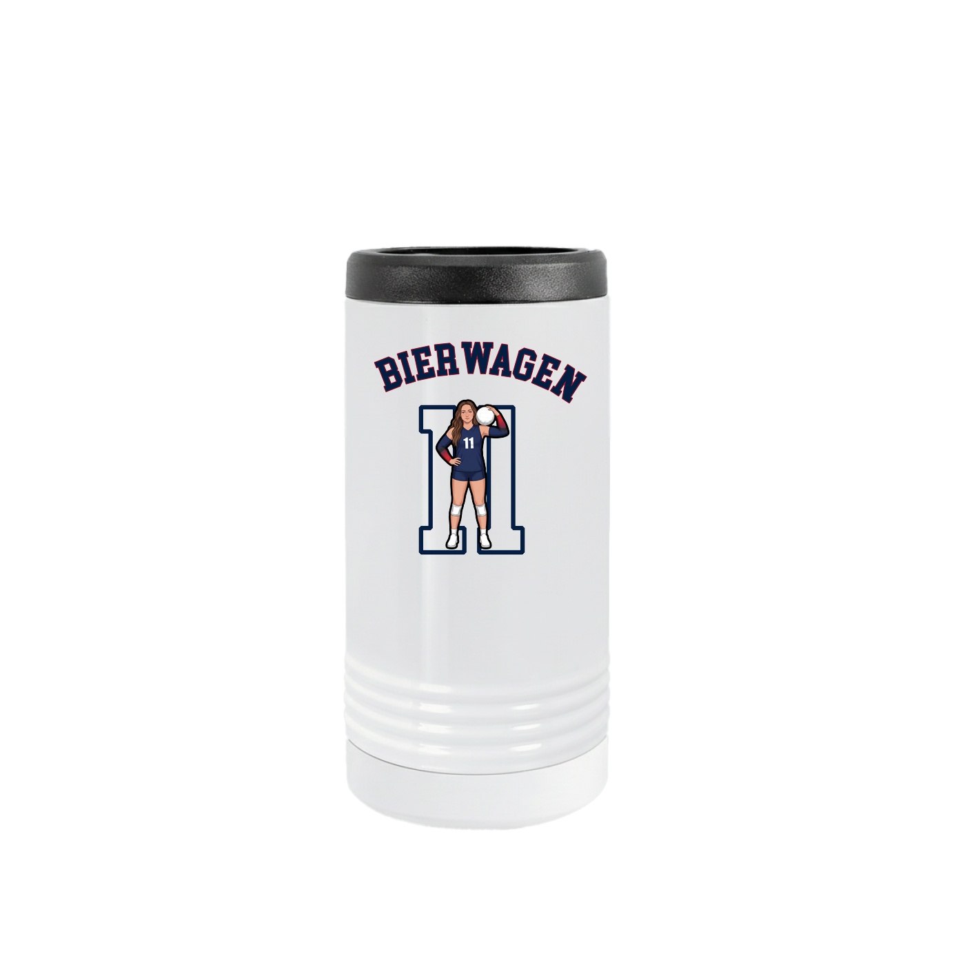Slim Beverage Holder — Shirsey Arch in White