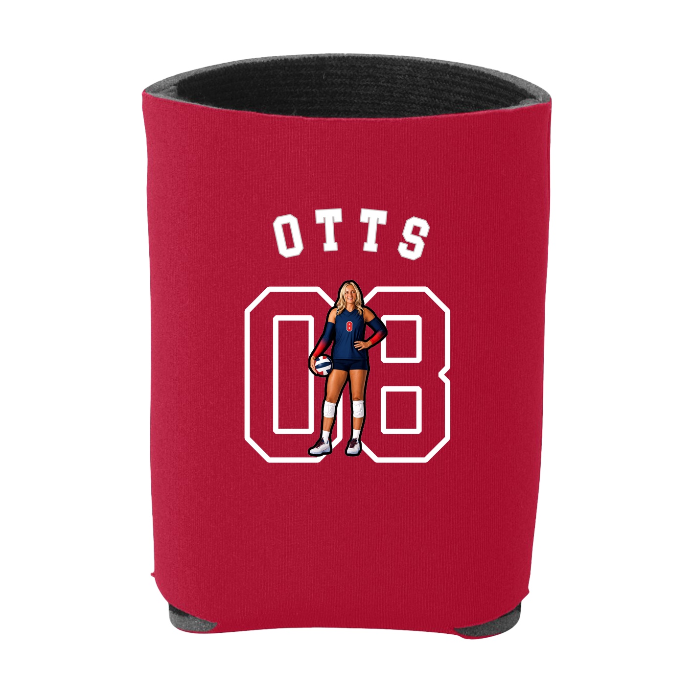 Can Holder — Shirsey Arch in Red