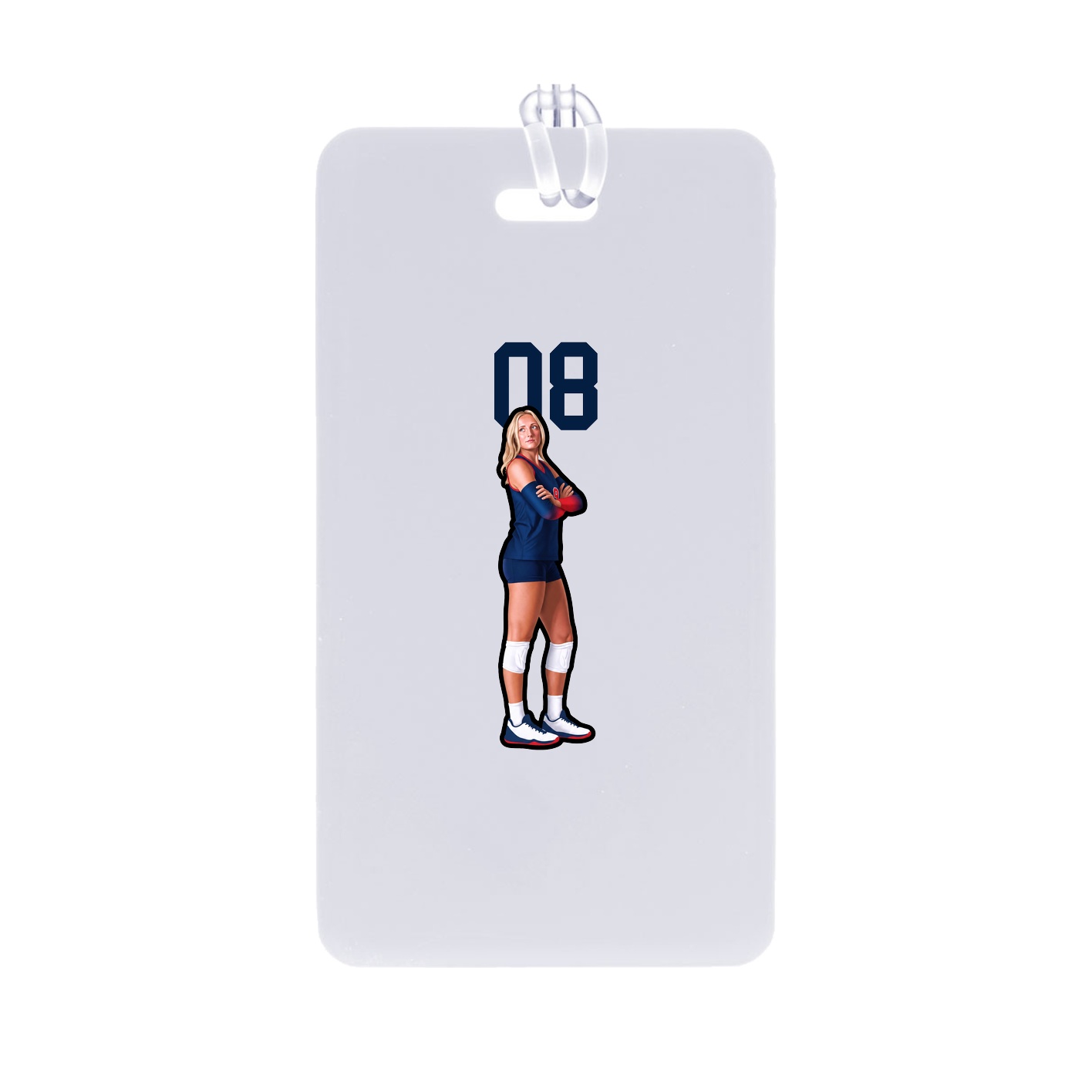Bag Tag — Number Top in Classic