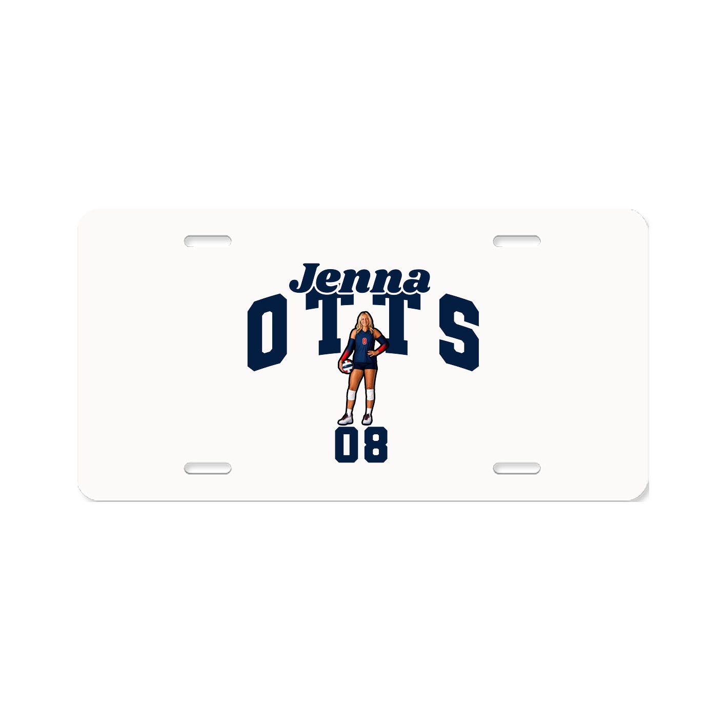 License Plate — Signature Arch in Classic