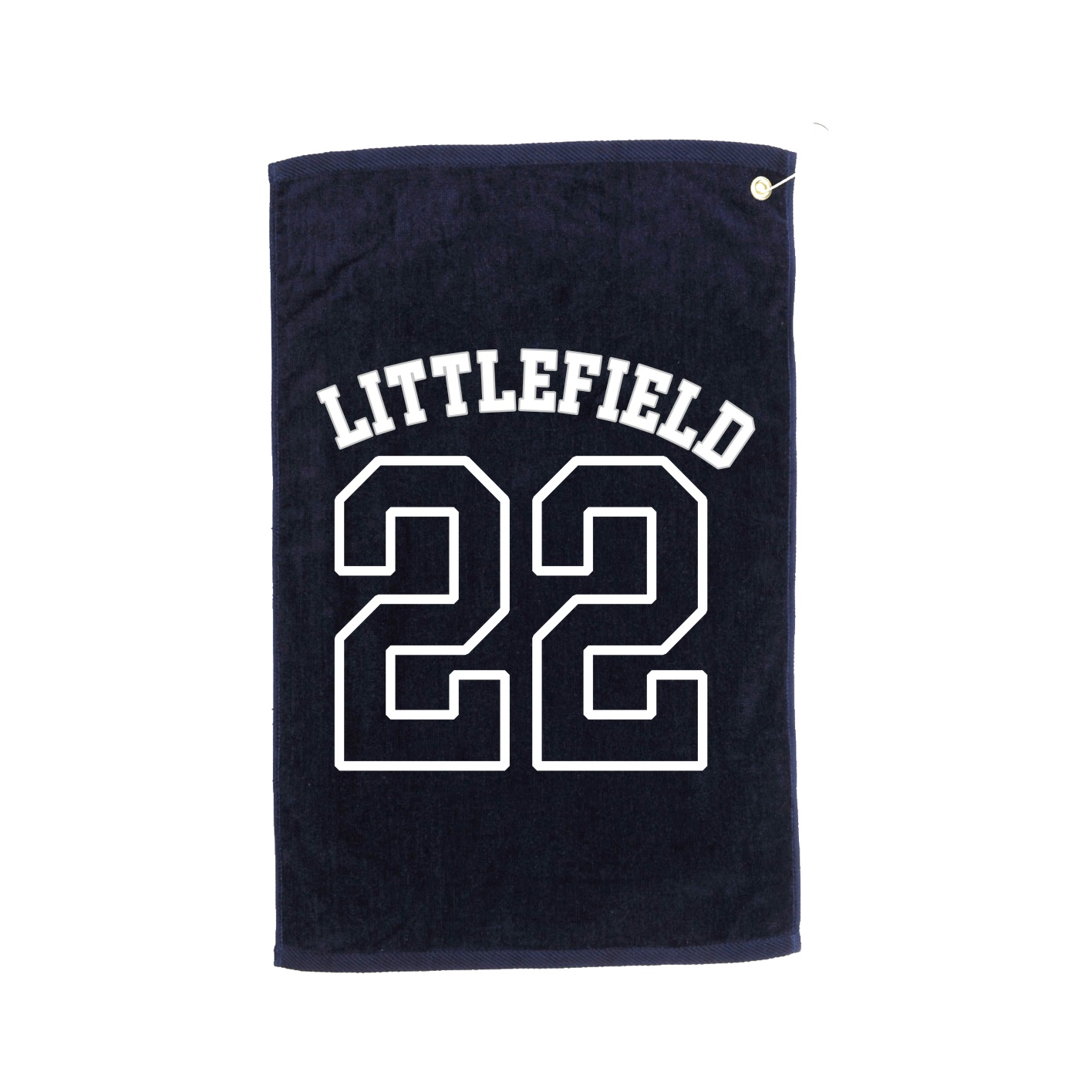 Golf Towel — Shirsey Arch in Navy