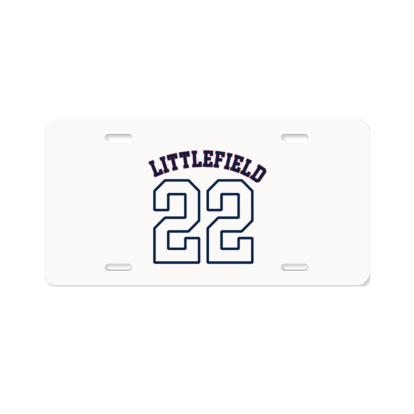 License Plate — Shirsey Arch in Classic
