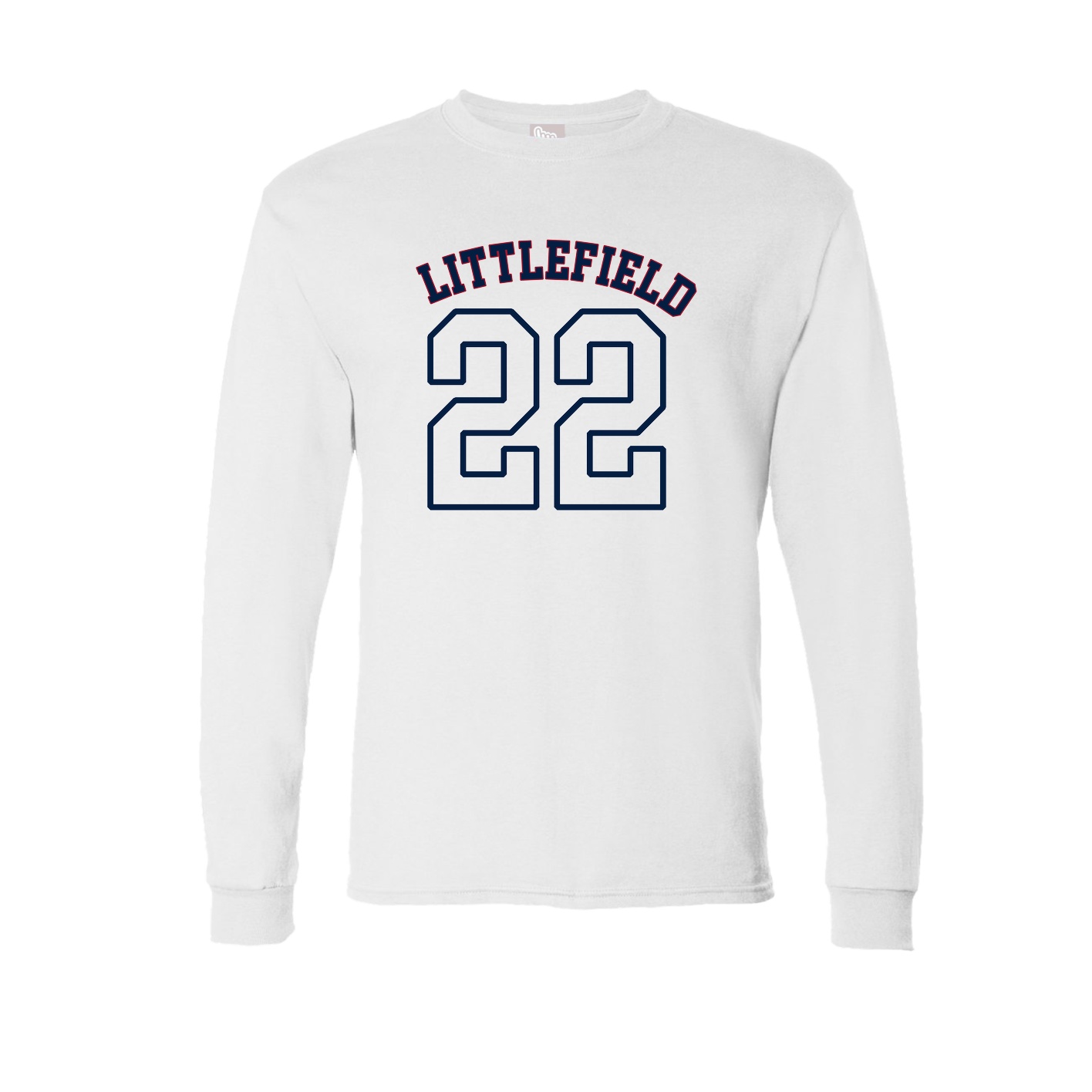 Long Sleeve Tee — Shirsey Arch in White