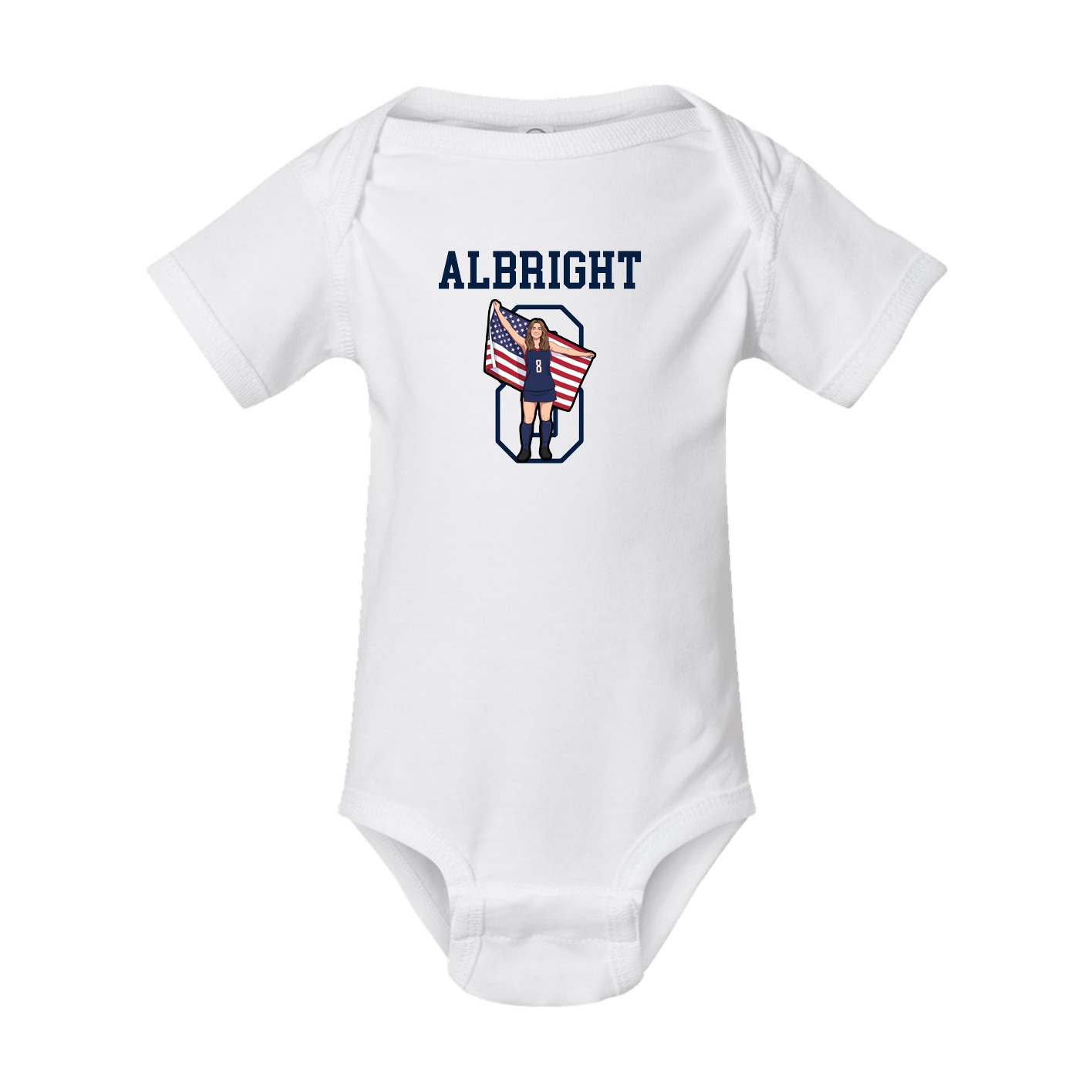 Baby Onesie — Shirsey in White
