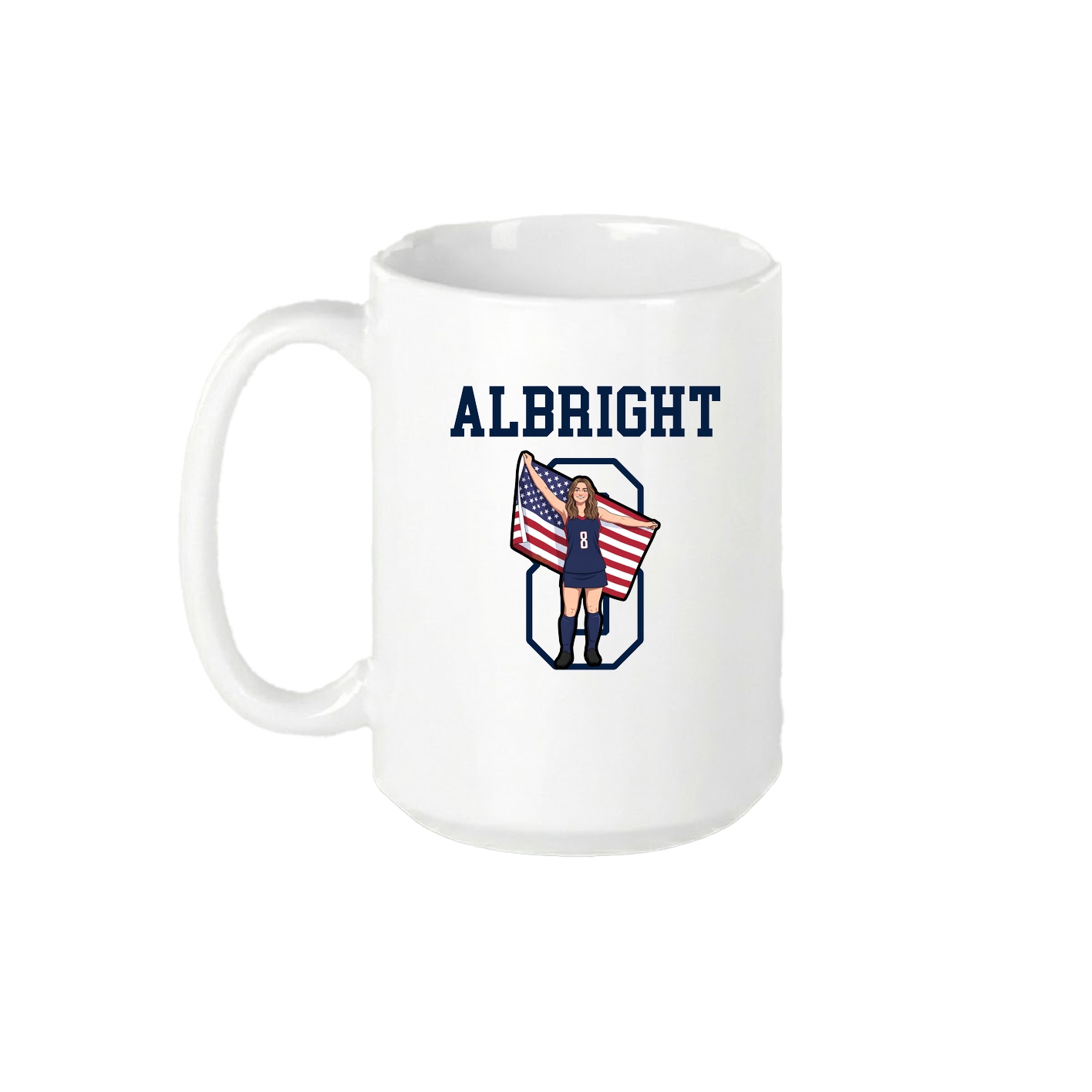 15oz Coffee Mug — Shirsey in White