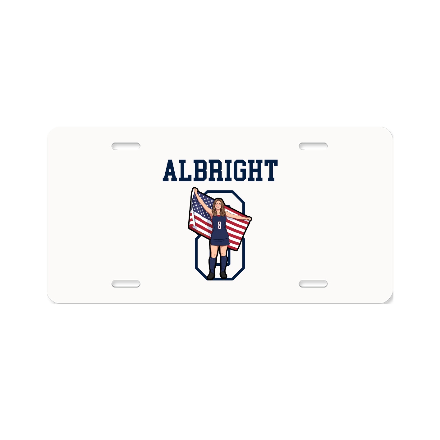 License Plate — Shirsey in Classic