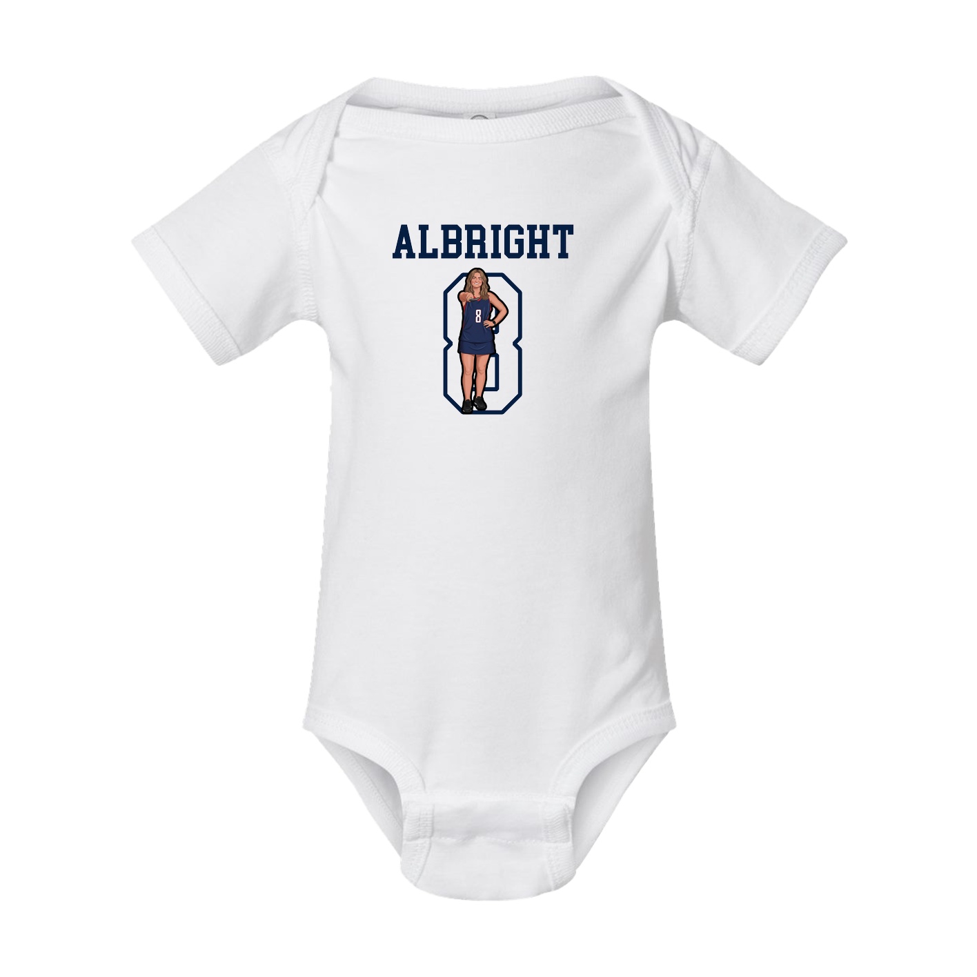 Baby Onesie — Shirsey in White