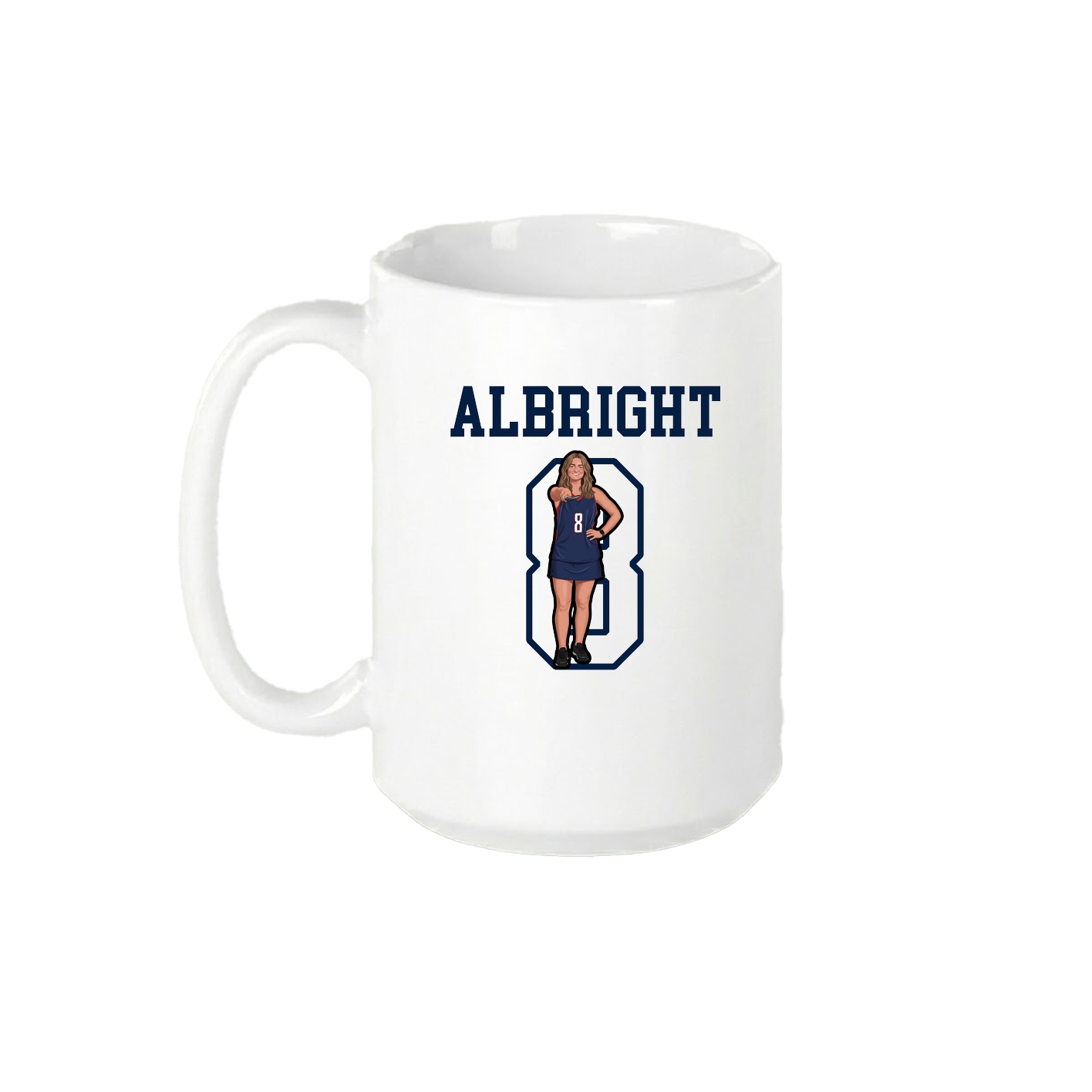 15oz Coffee Mug — Shirsey in White