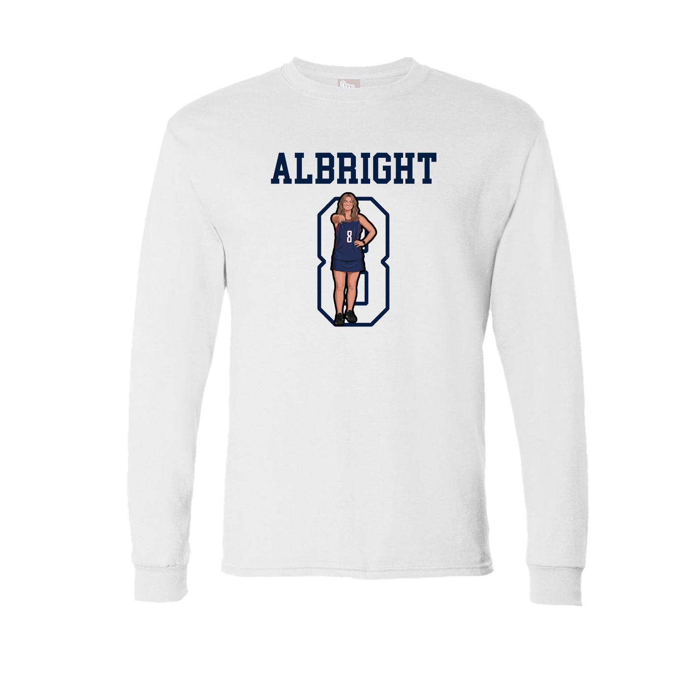 Long Sleeve Tee — Shirsey in White