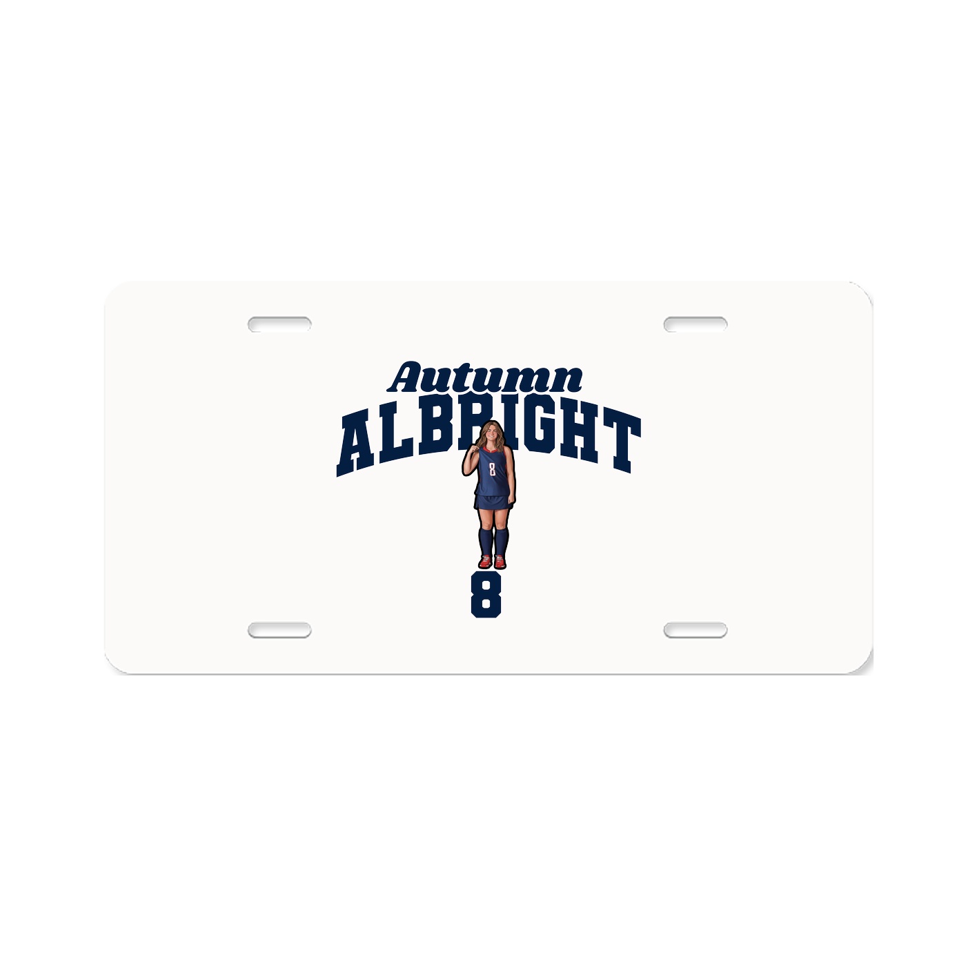 License Plate — Signature Arch in Classic