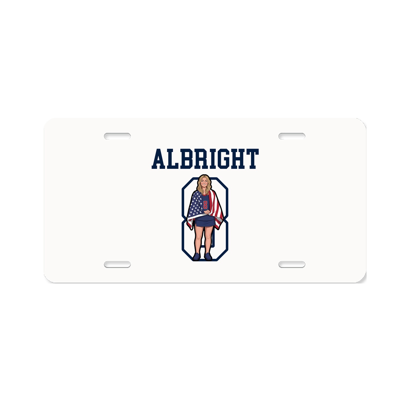 License Plate — Shirsey in Classic