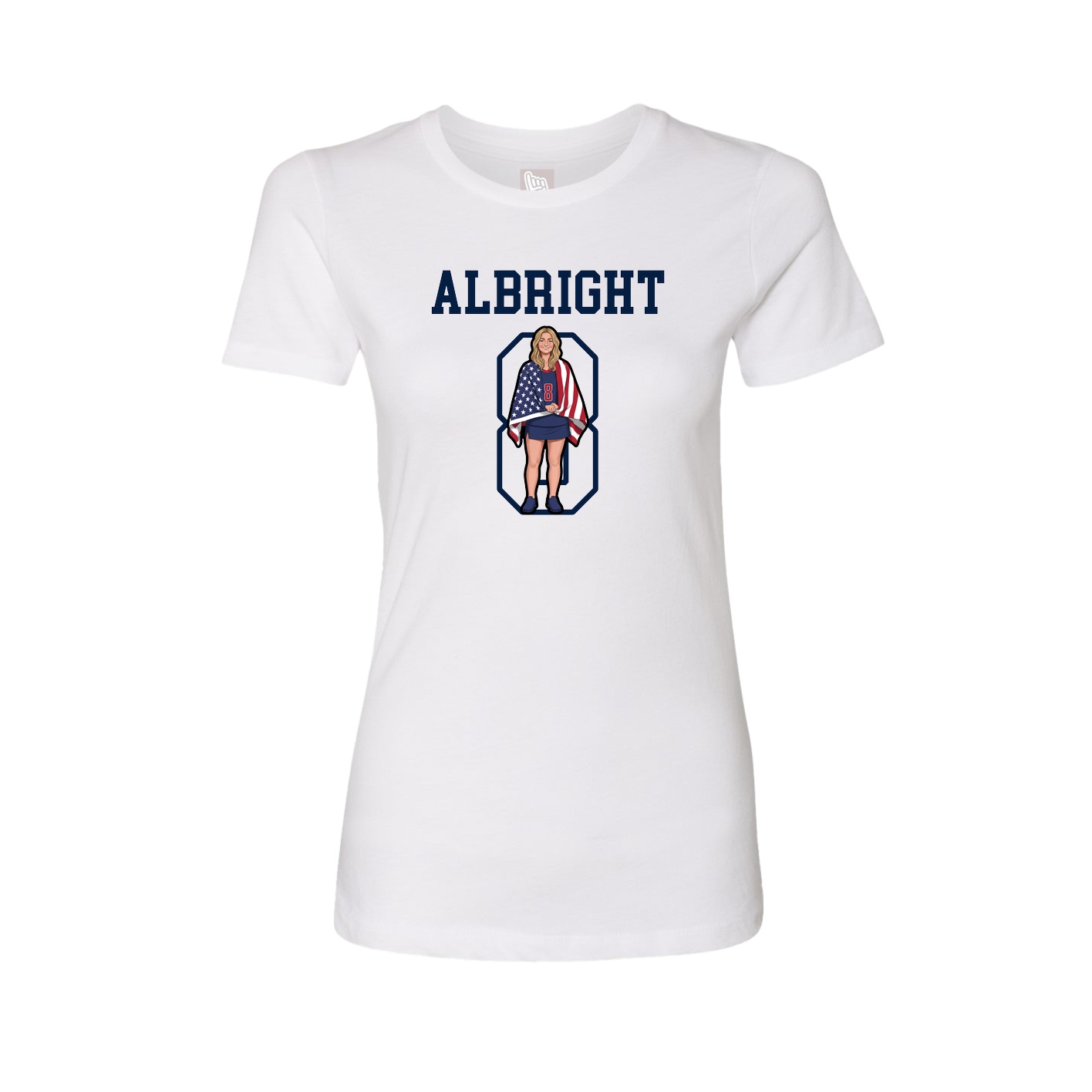 Fitted Women's Tee — Shirsey in White