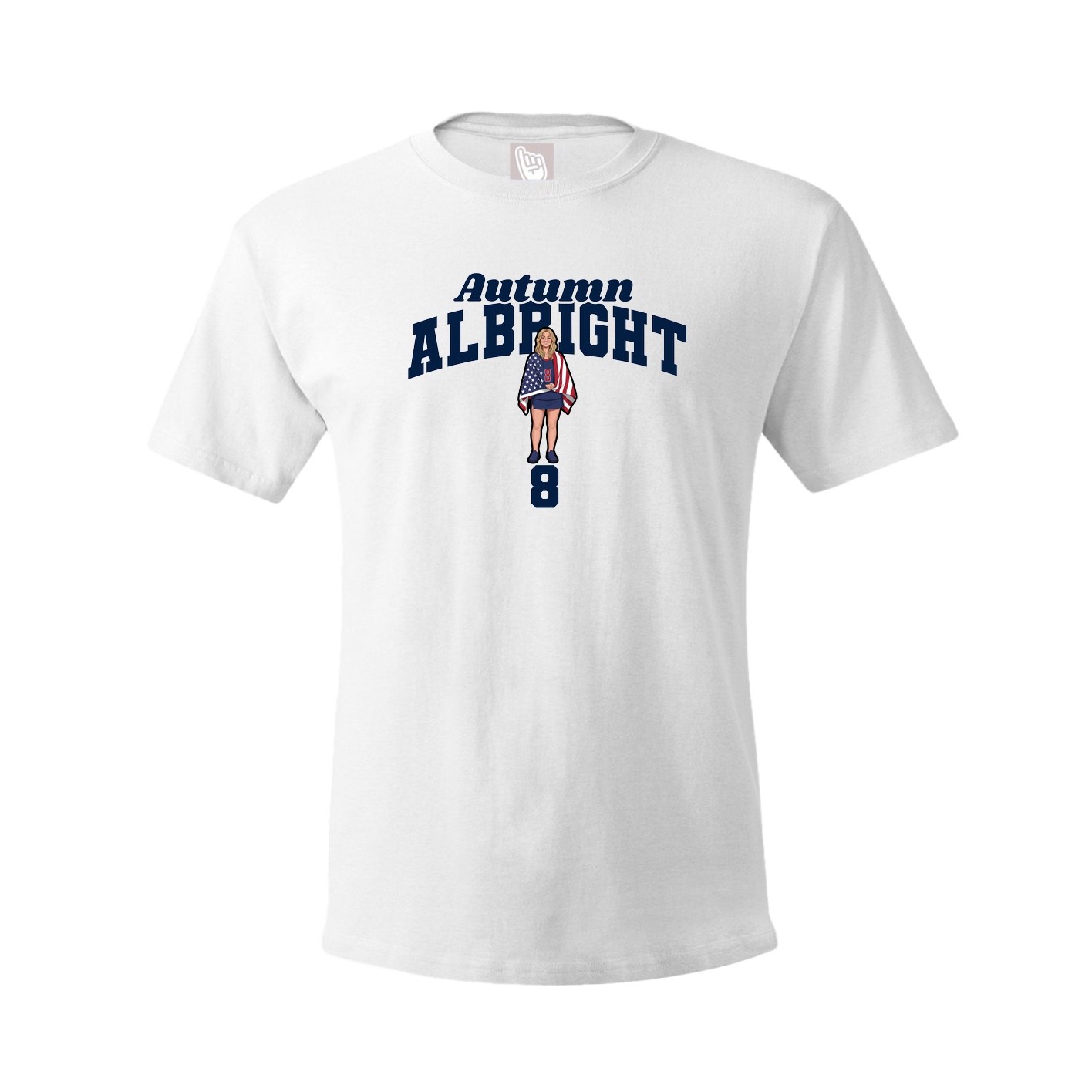 Tee — Signature Arch in White