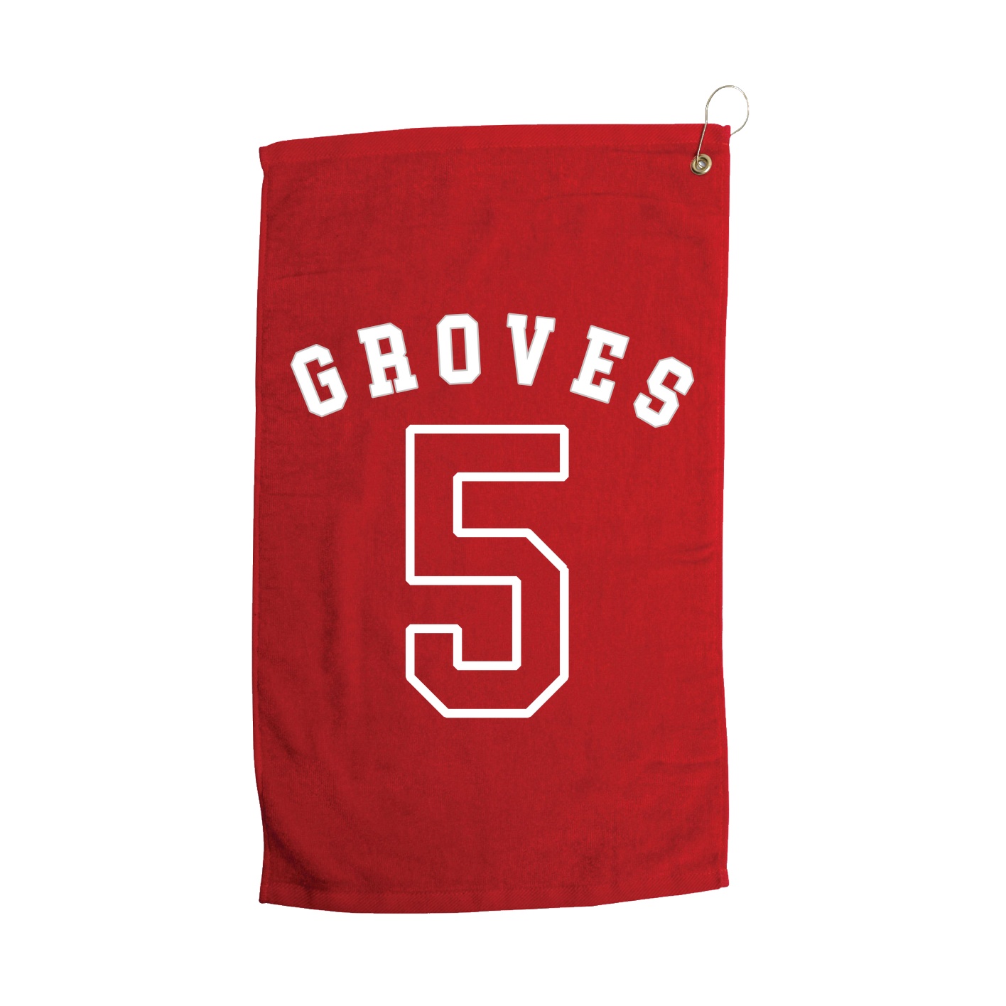 Golf Towel — Shirsey Arch in Red