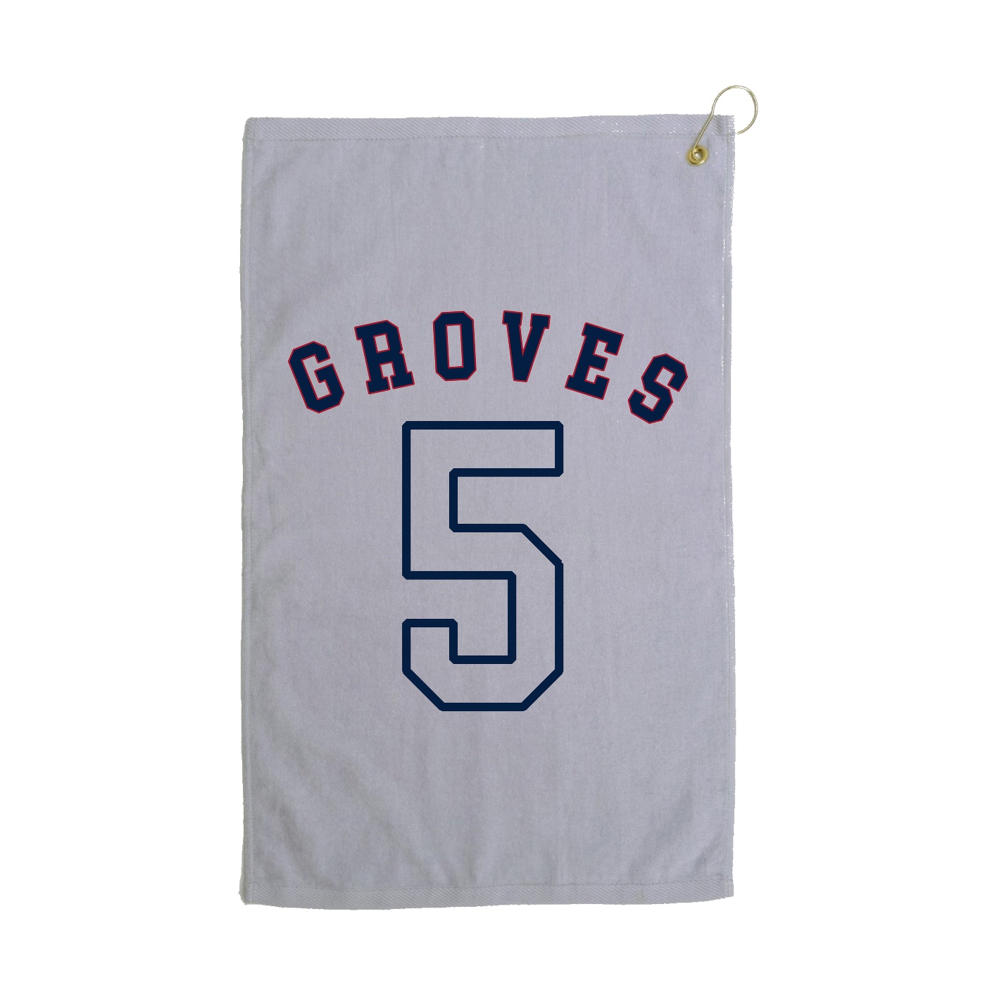 Golf Towel — Shirsey Arch in Grey