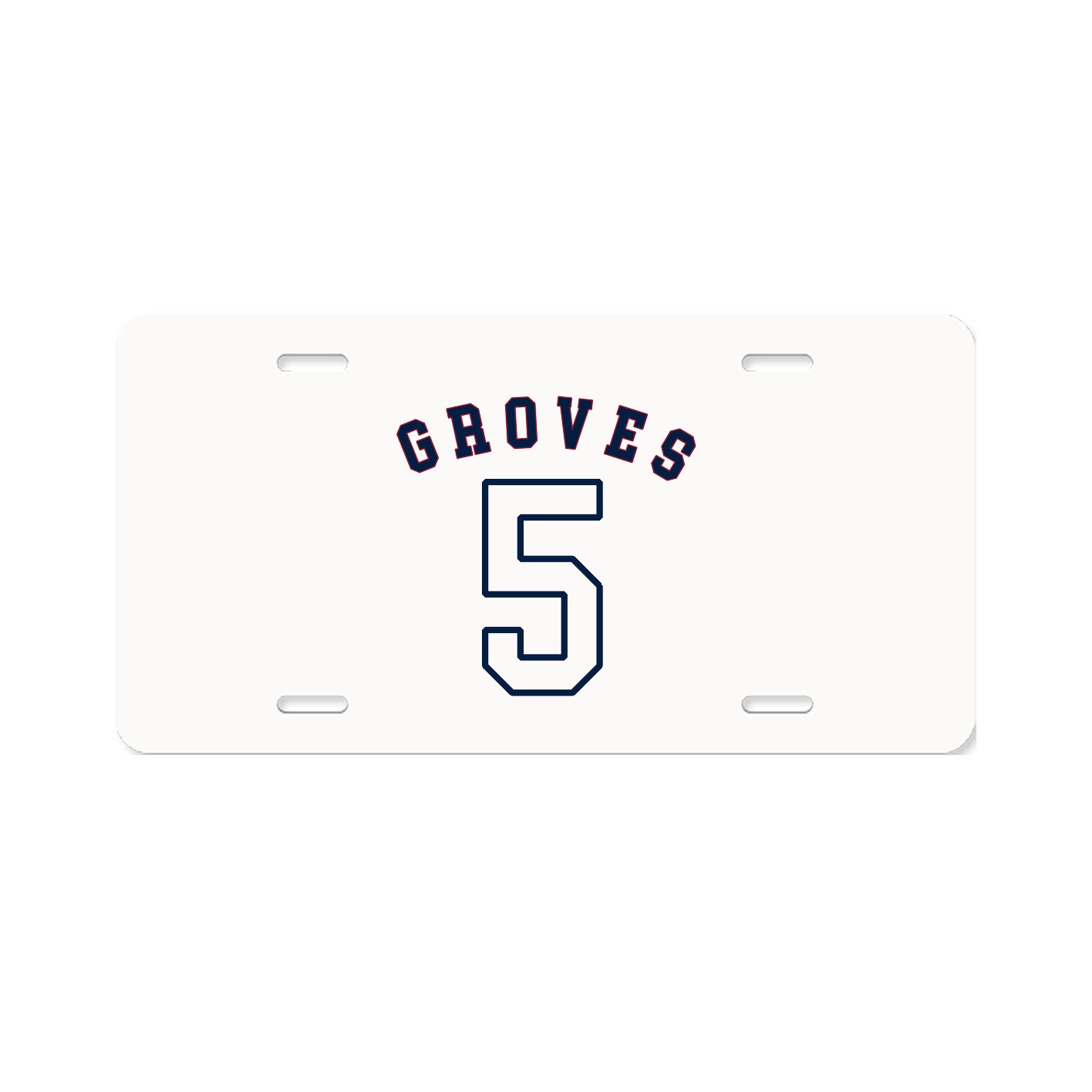 License Plate — Shirsey Arch in Classic