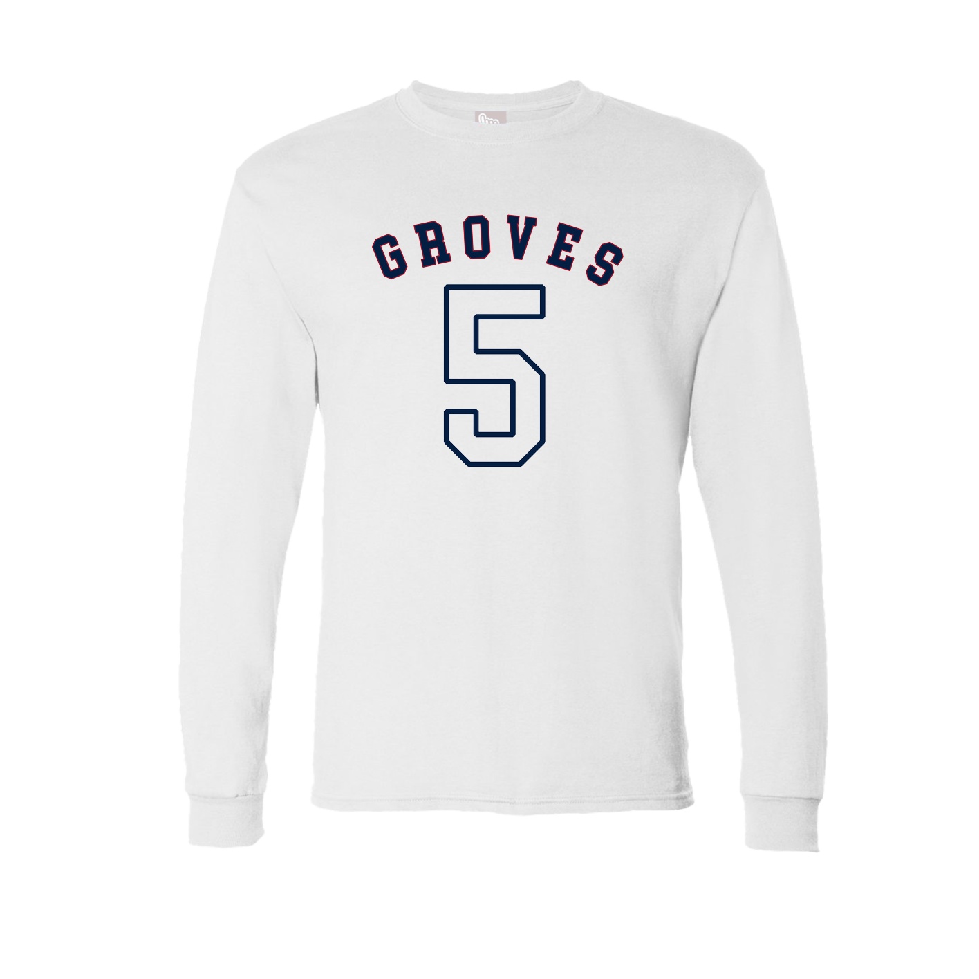 Long Sleeve Tee — Shirsey Arch in White