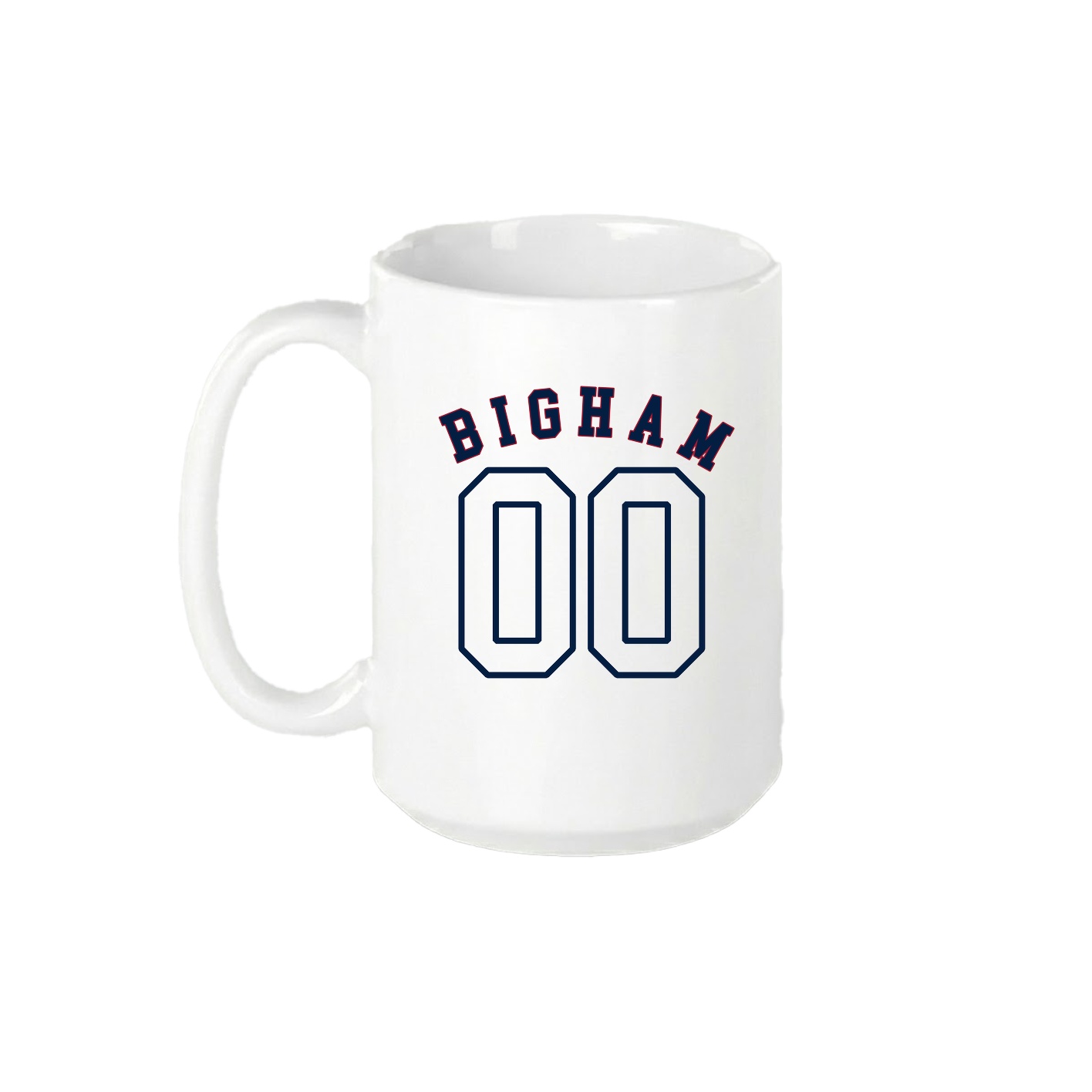 15oz Coffee Mug — Shirsey Arch in White