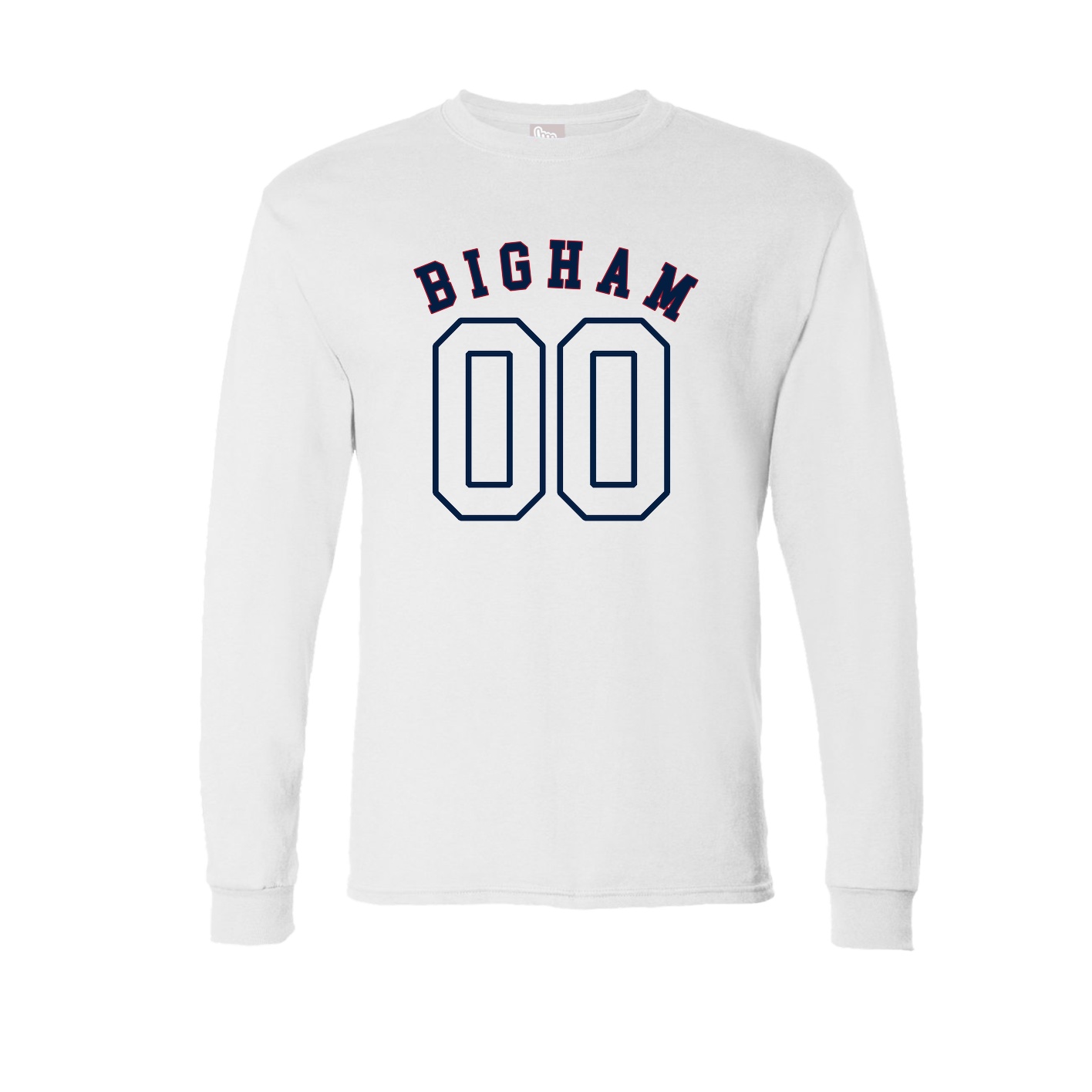 Long Sleeve Tee — Shirsey Arch in White