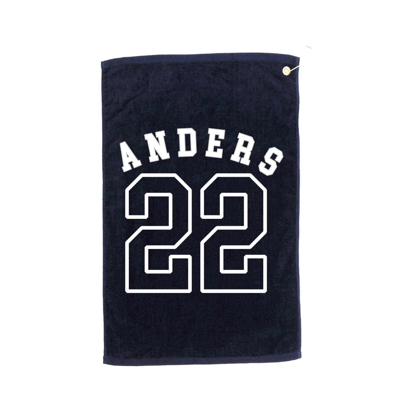 Golf Towel — Shirsey Arch in Navy