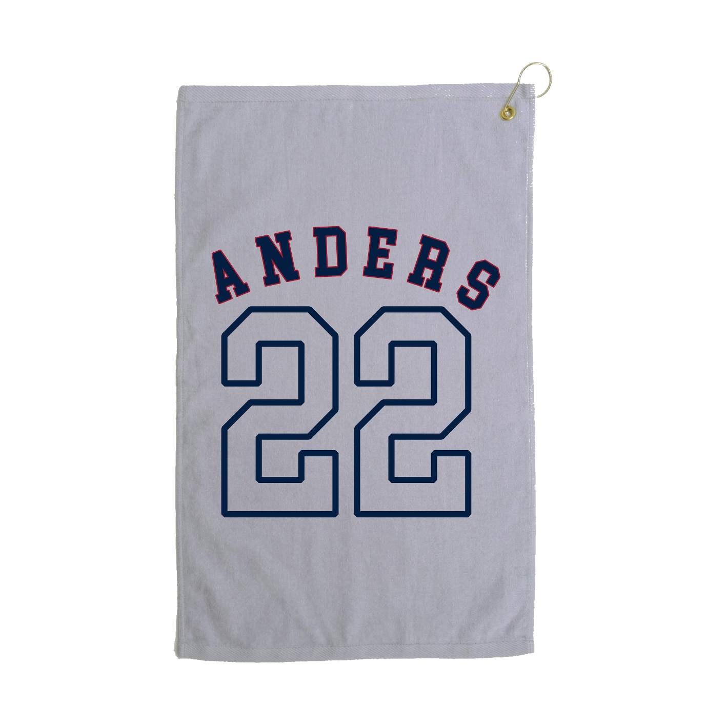 Golf Towel — Shirsey Arch in Grey
