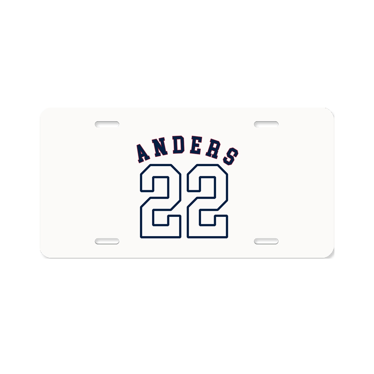 License Plate — Shirsey Arch in Classic