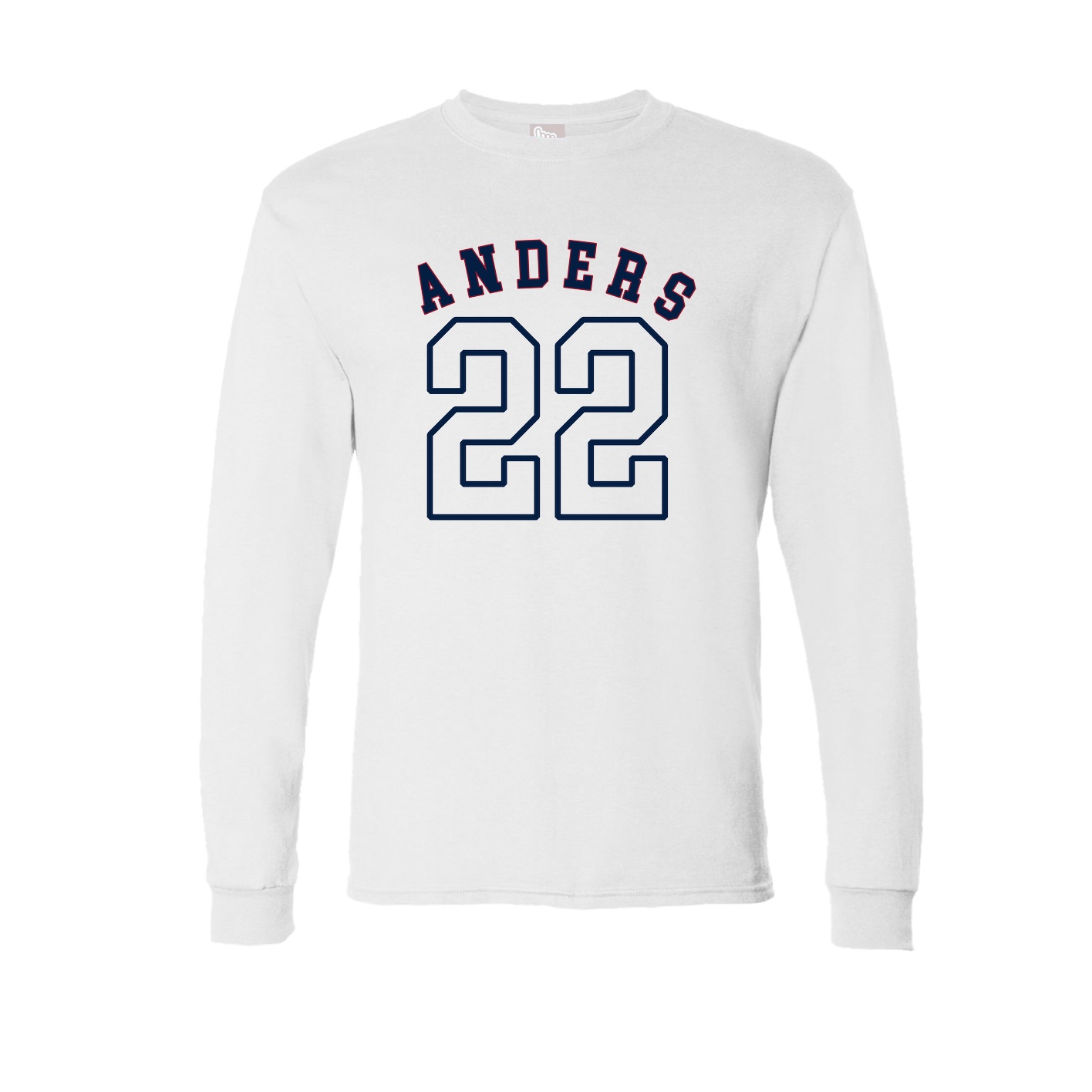 Long Sleeve Tee — Shirsey Arch in White