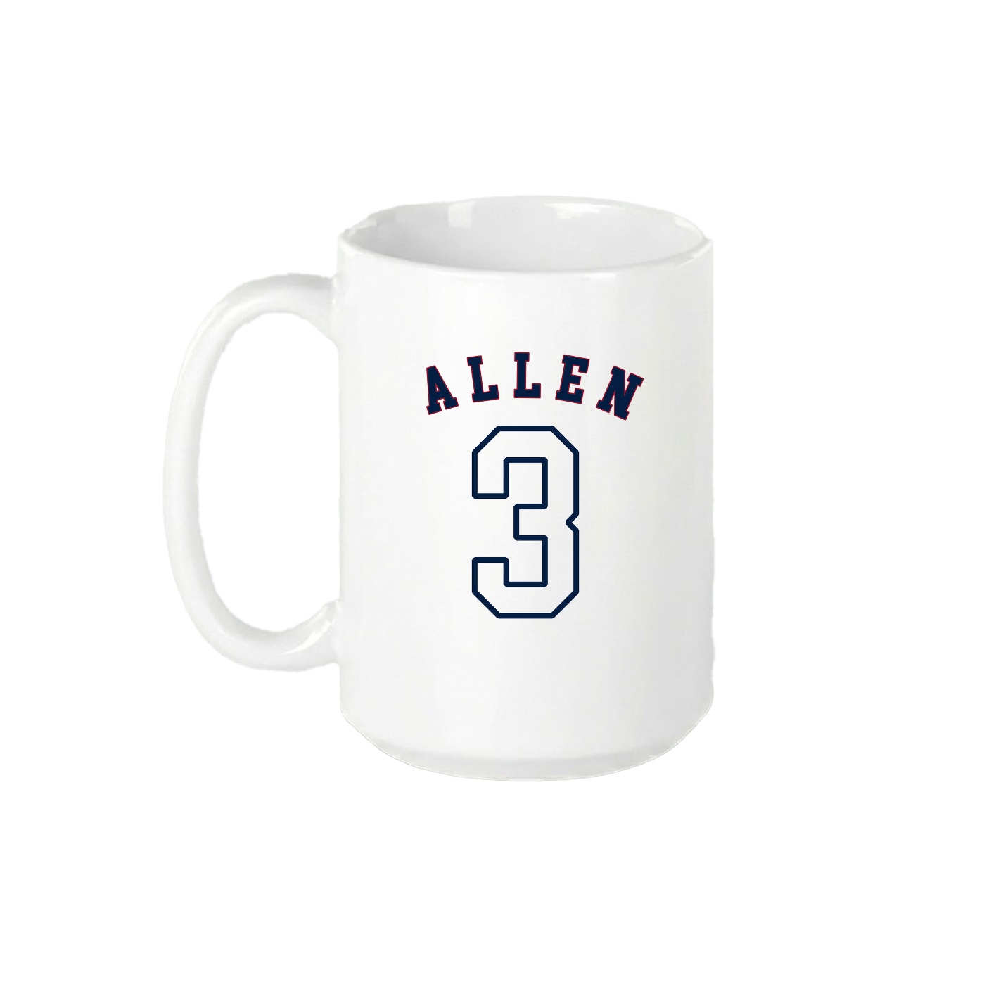 15oz Coffee Mug — Shirsey Arch in White