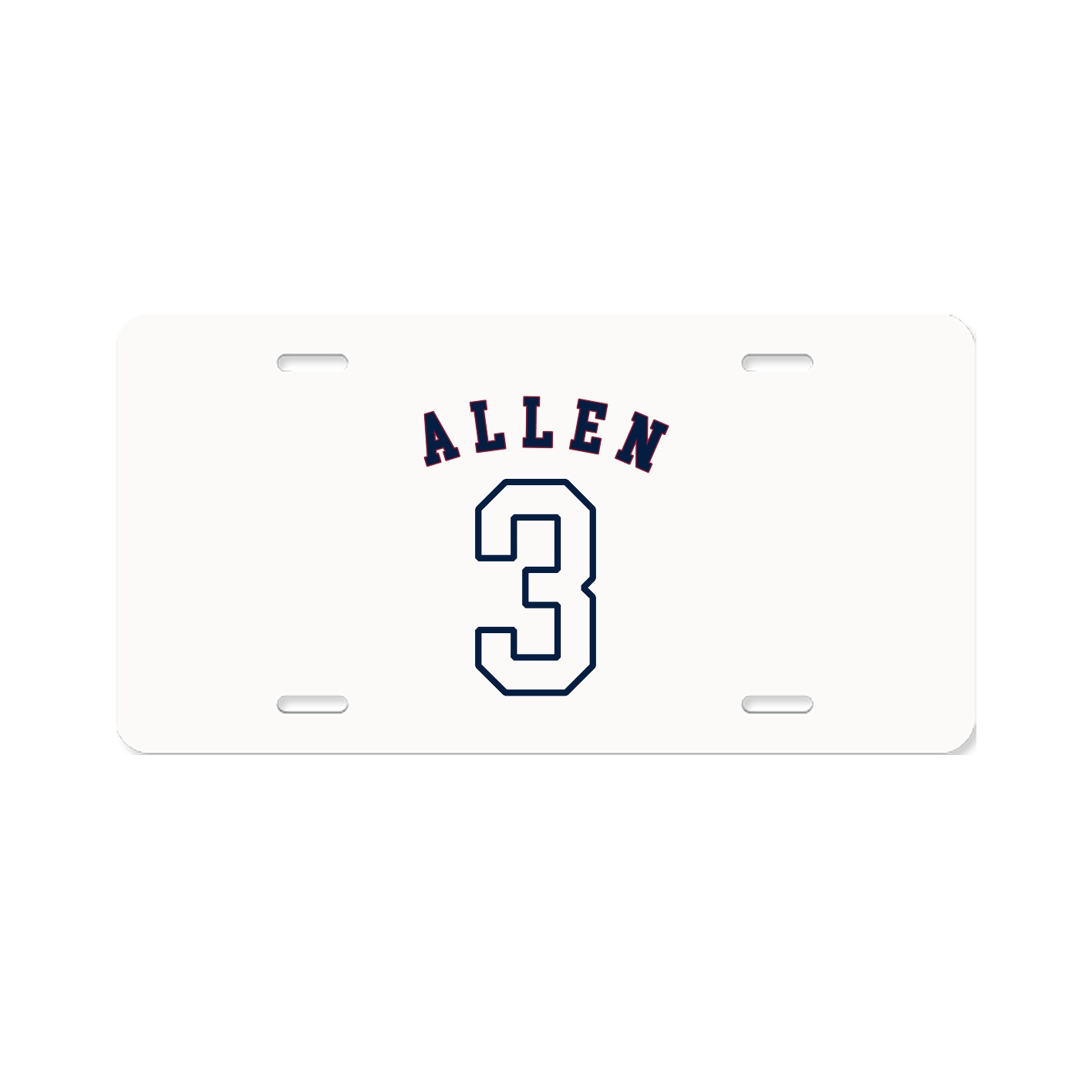 License Plate — Shirsey Arch in Classic