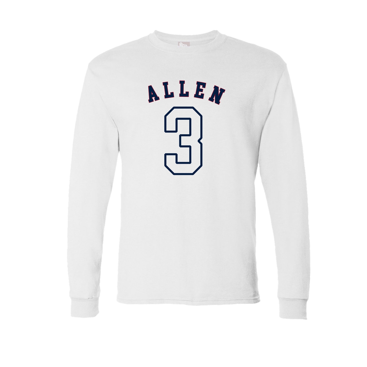 Long Sleeve Tee — Shirsey Arch in White