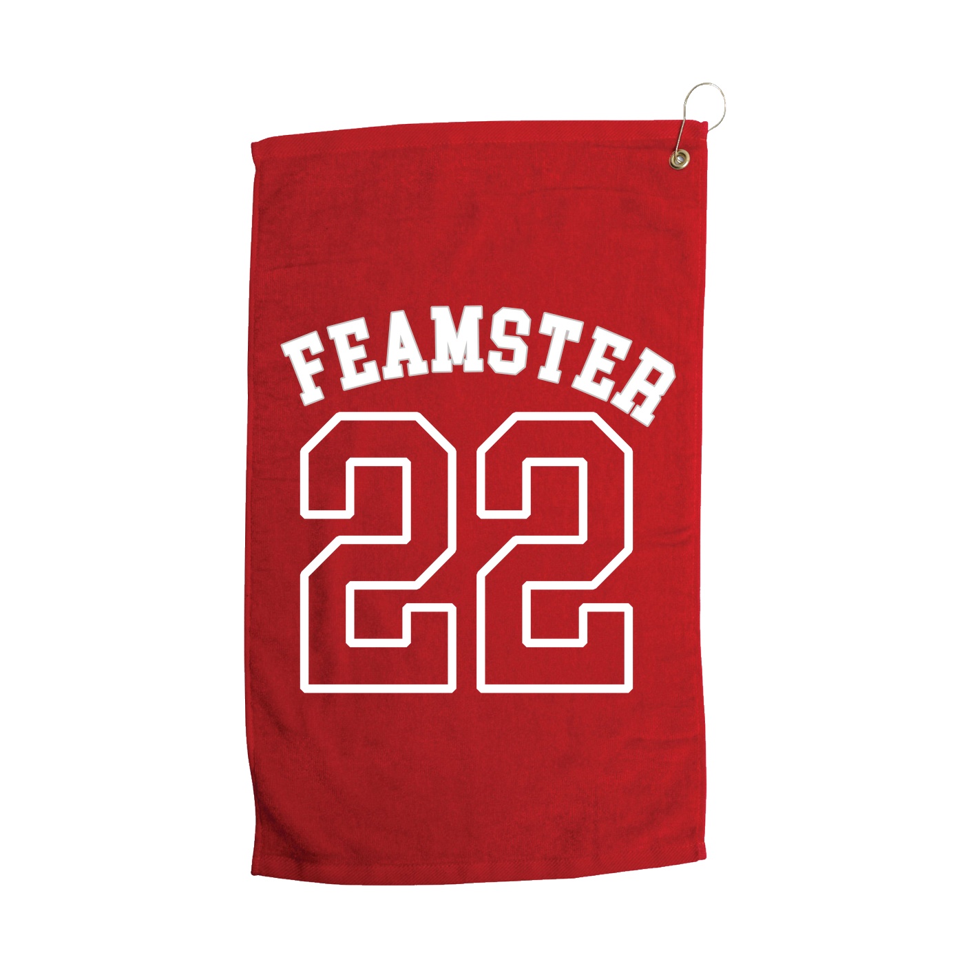 Golf Towel — Shirsey Arch in Red