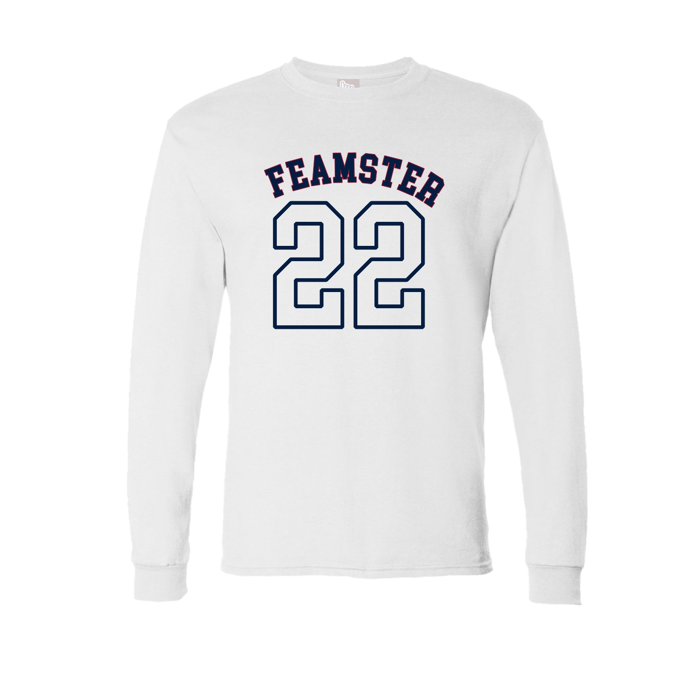 Long Sleeve Tee — Shirsey Arch in White