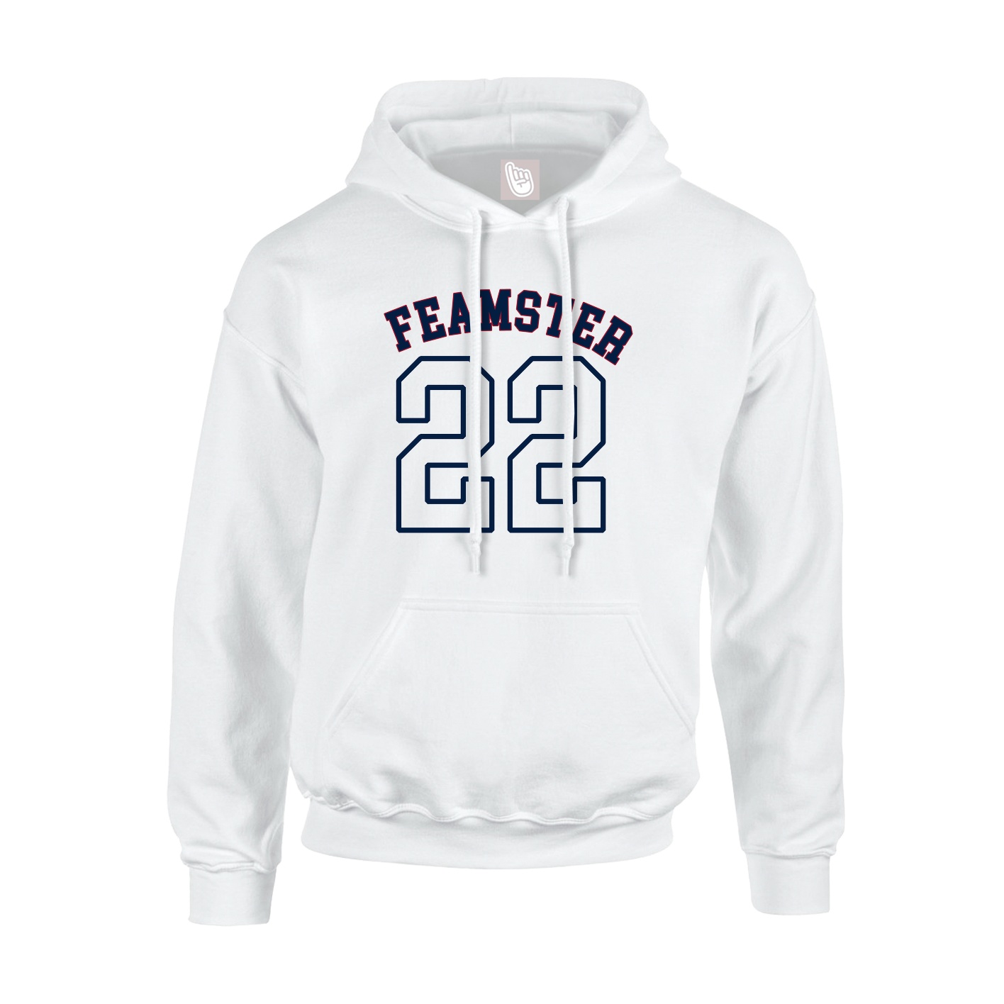 Youth Hoodie — Shirsey Arch in White