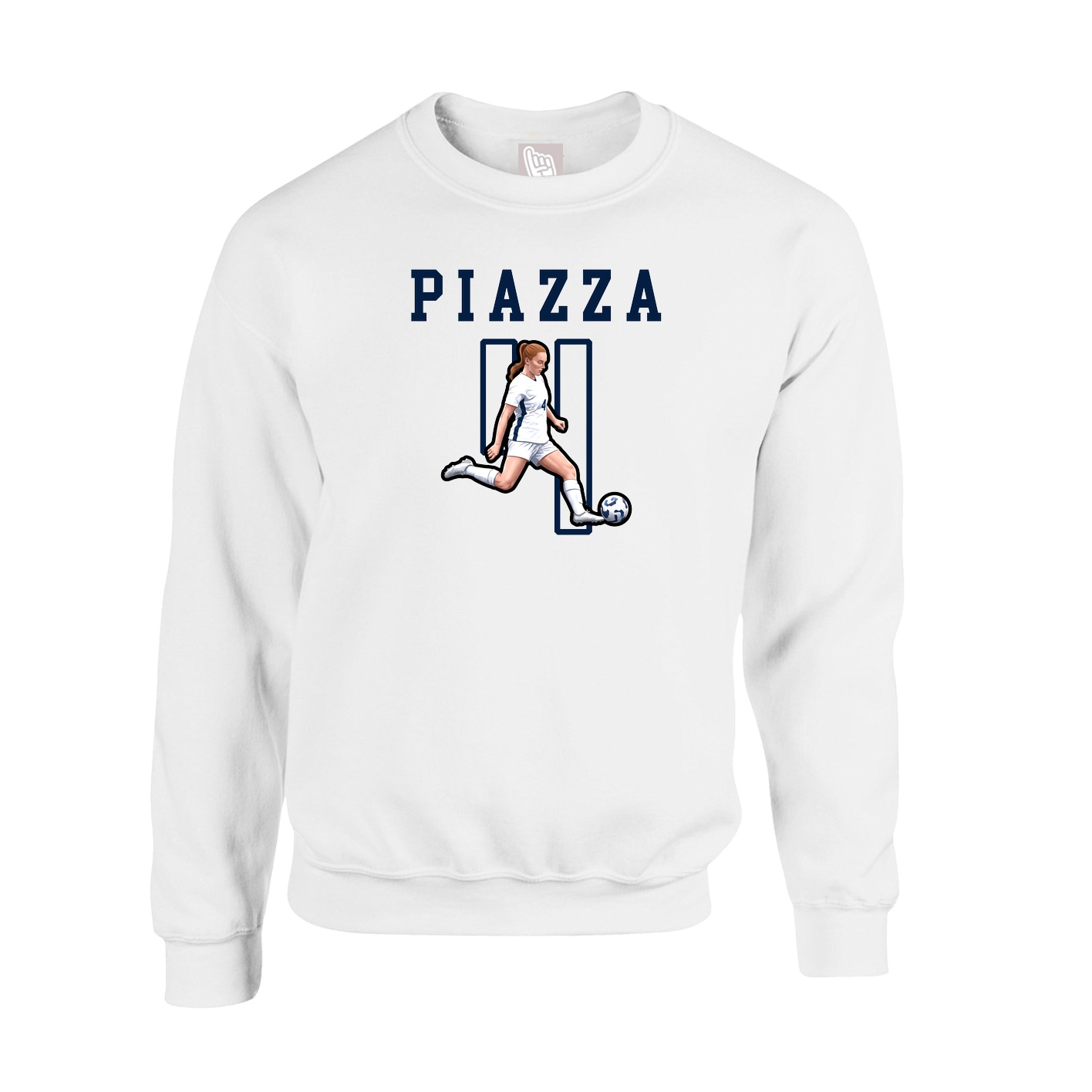 Fleece Crew — Shirsey in White