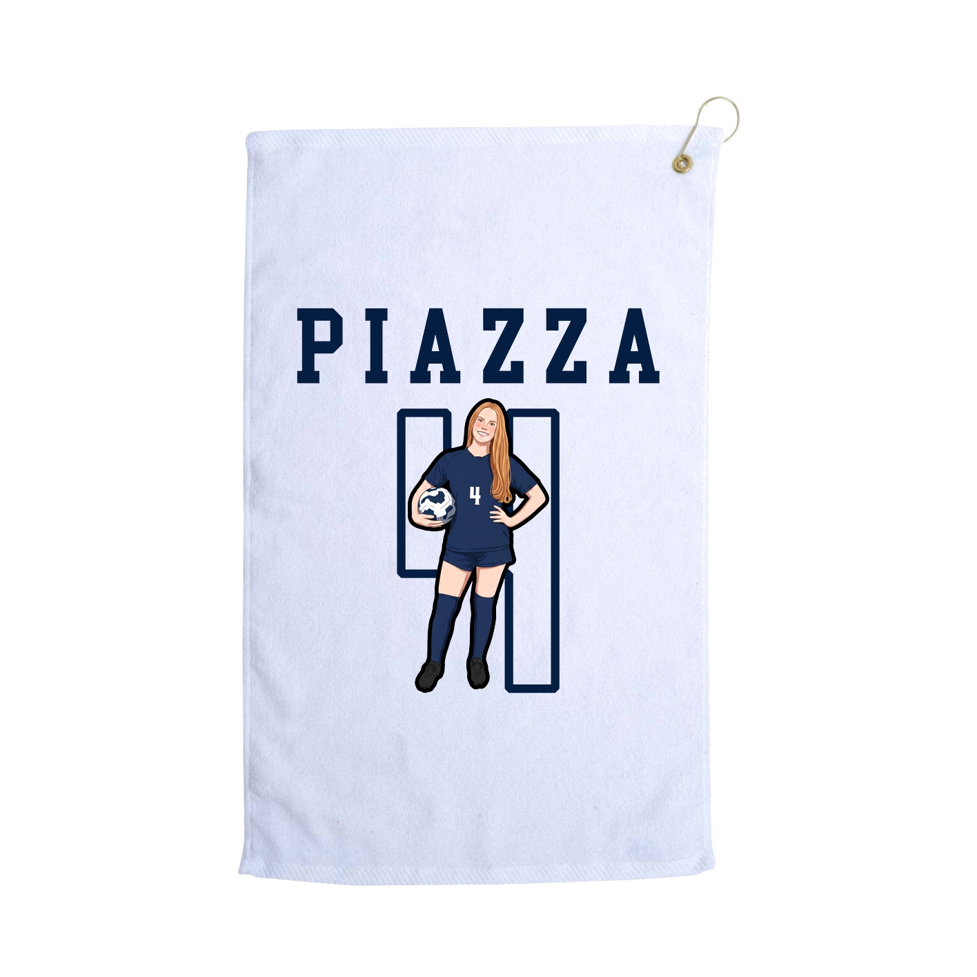 Golf Towel — Shirsey in White